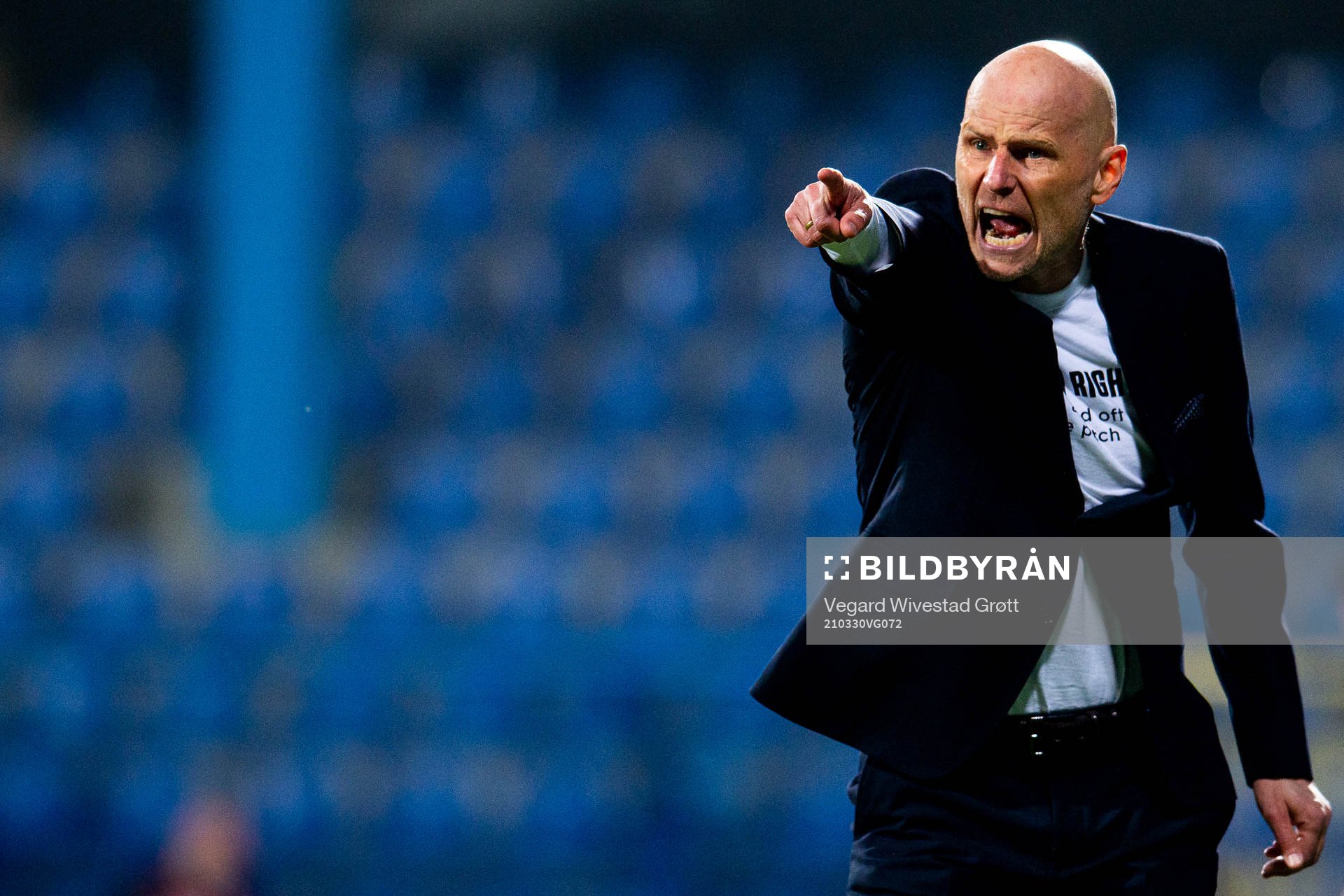 Ståle Solbakken, head coach of Norway