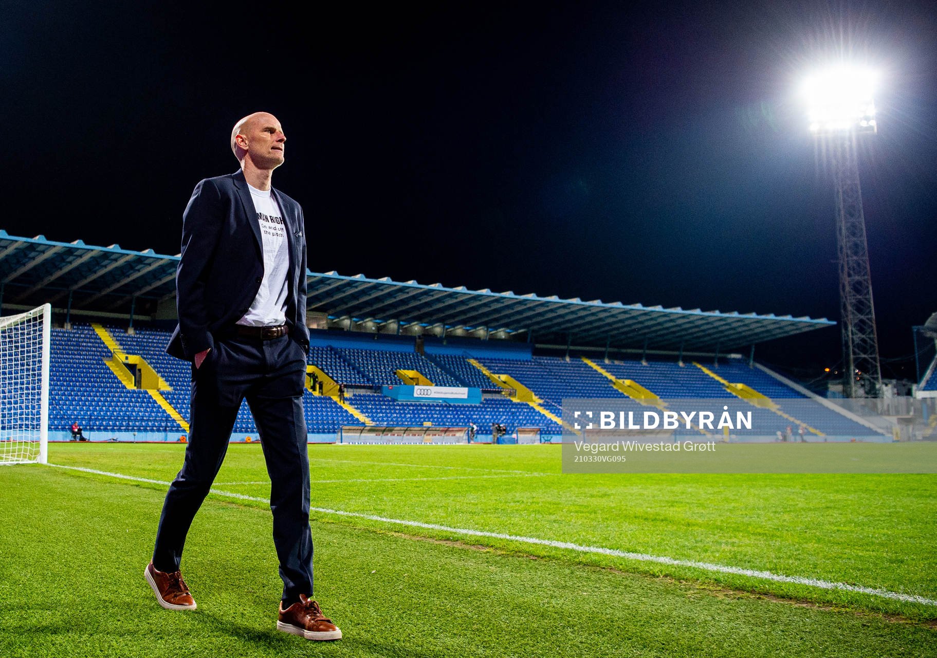 Ståle Solbakken, head coach of Norway