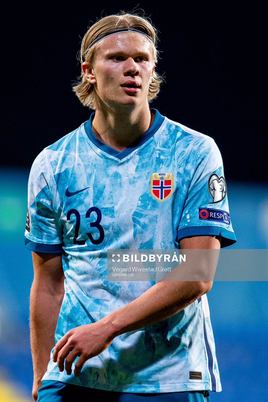 Erling Braut Haaland of Norway