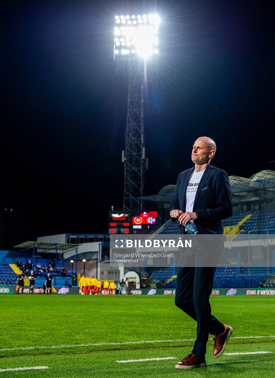Ståle Solbakken, head coach of Norway