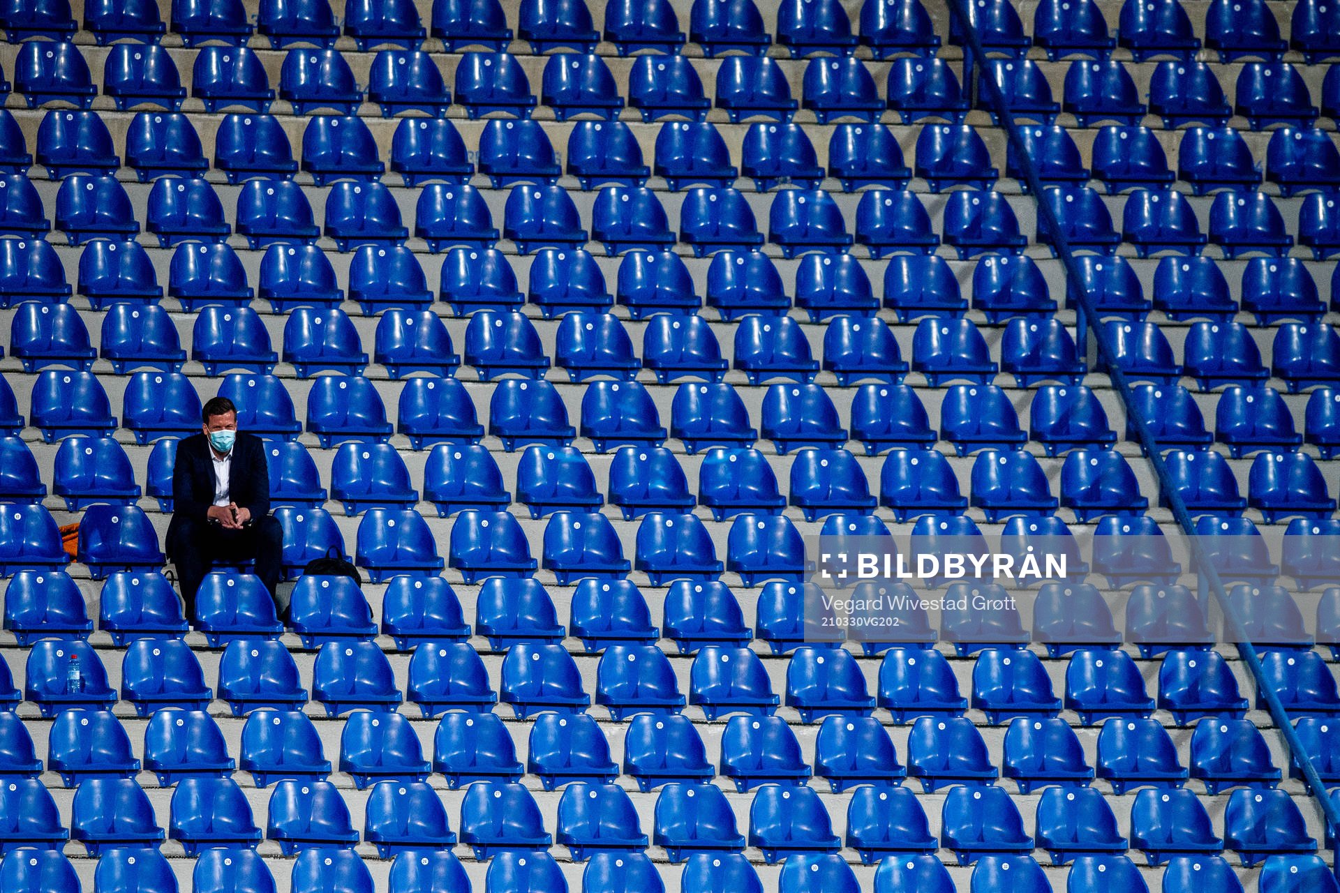 during the FIFA World Cup Qualifier football match between