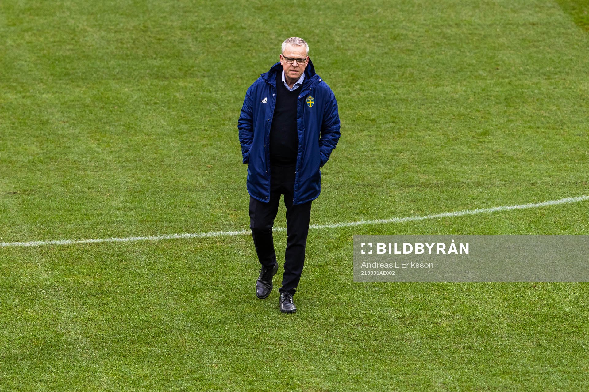 Janne Andersson, head coach of Sweden