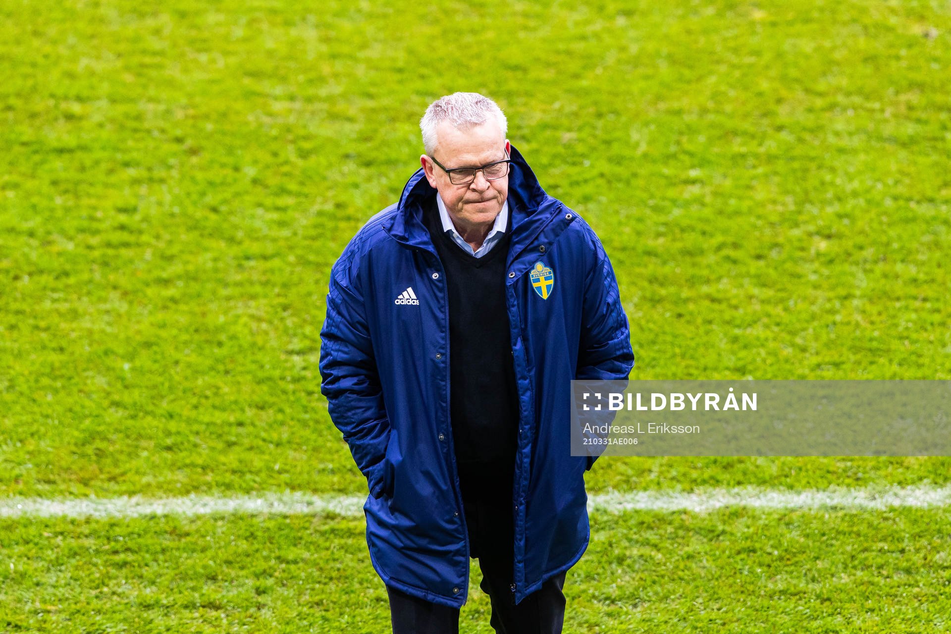Janne Andersson, head coach of Sweden