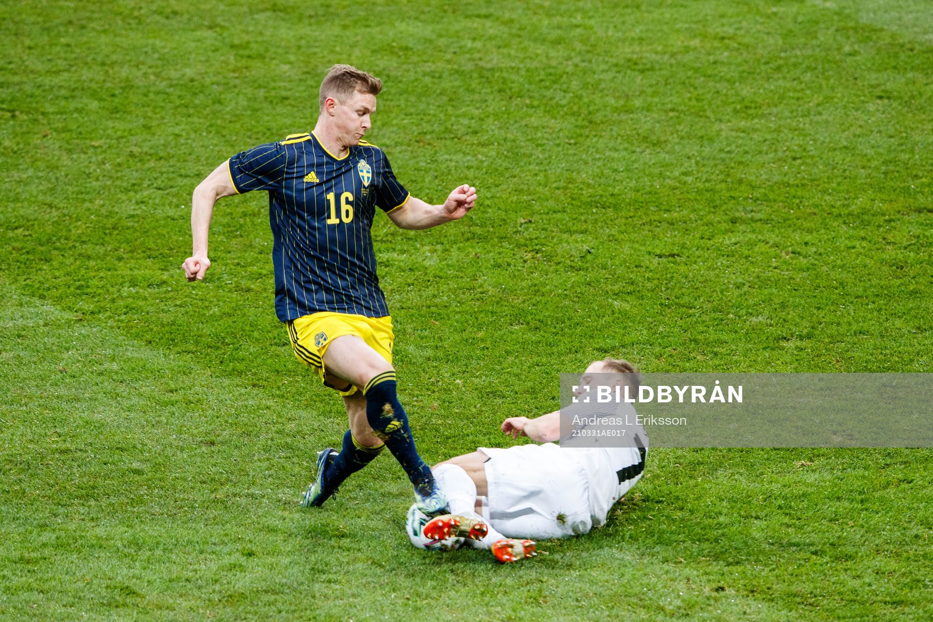 during the international friendly football match between