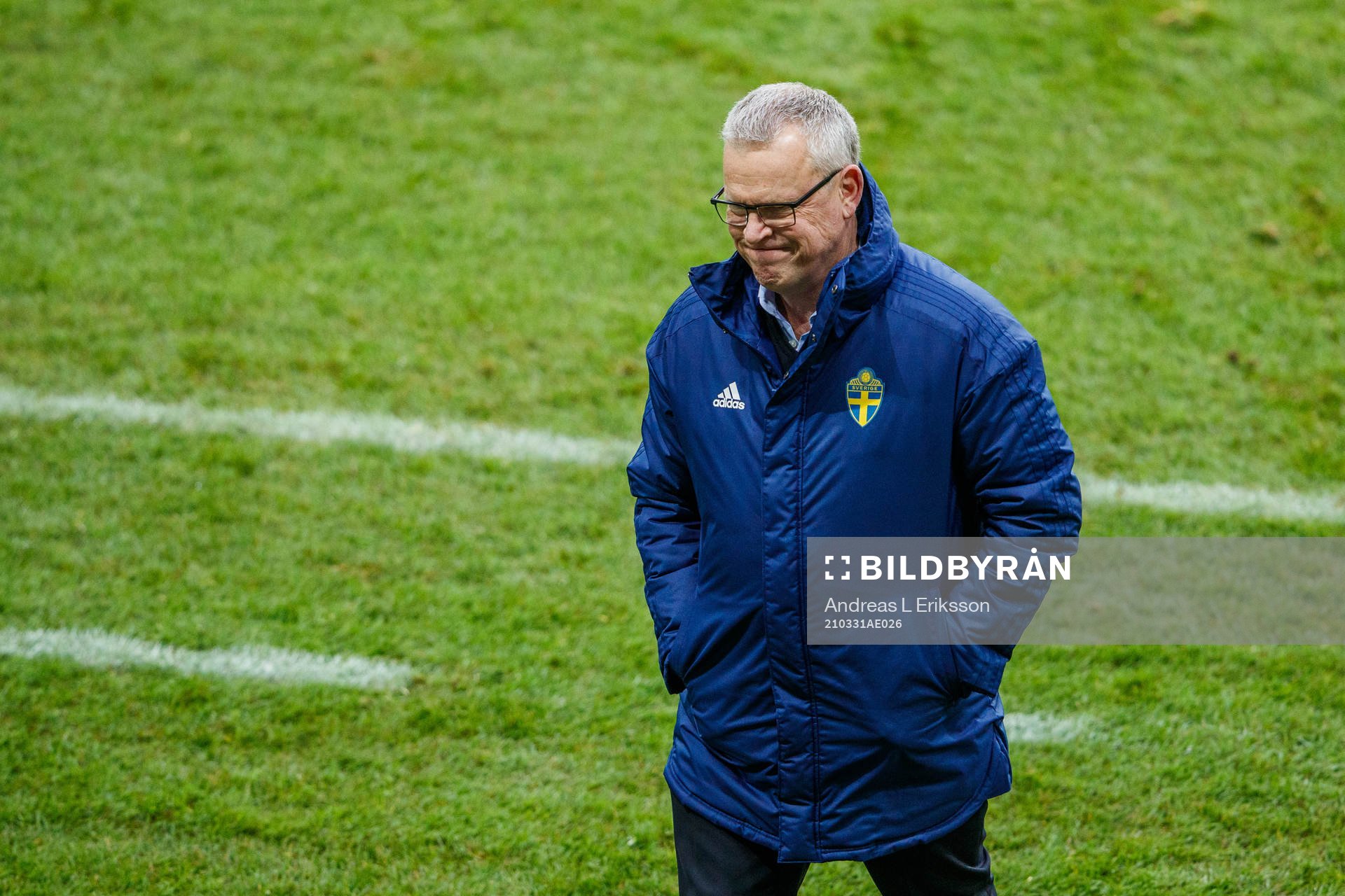 Janne Andersson, head coach of Sweden