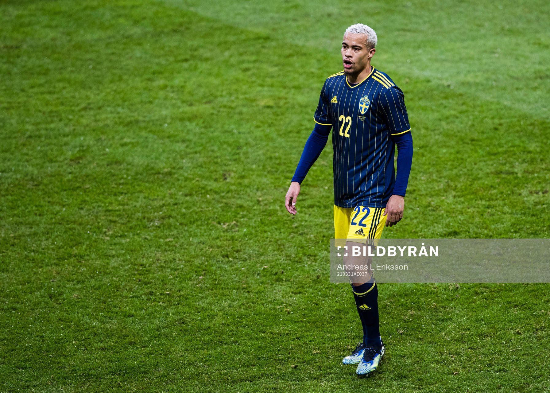 Robin Quaison of Sweden