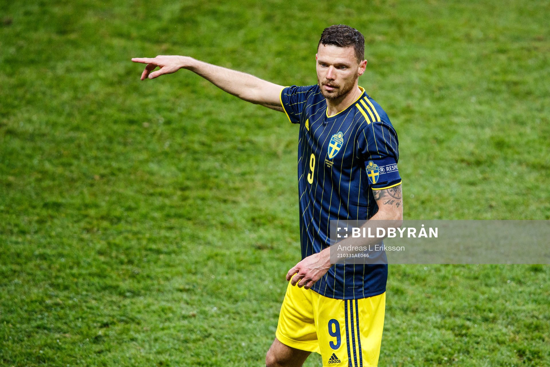Marcus Berg of Sweden
