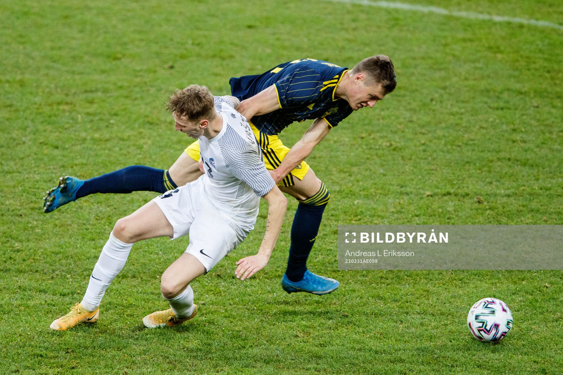 Bogdan Vastsuk of Estonia and Mattias Svanberg of Sweden