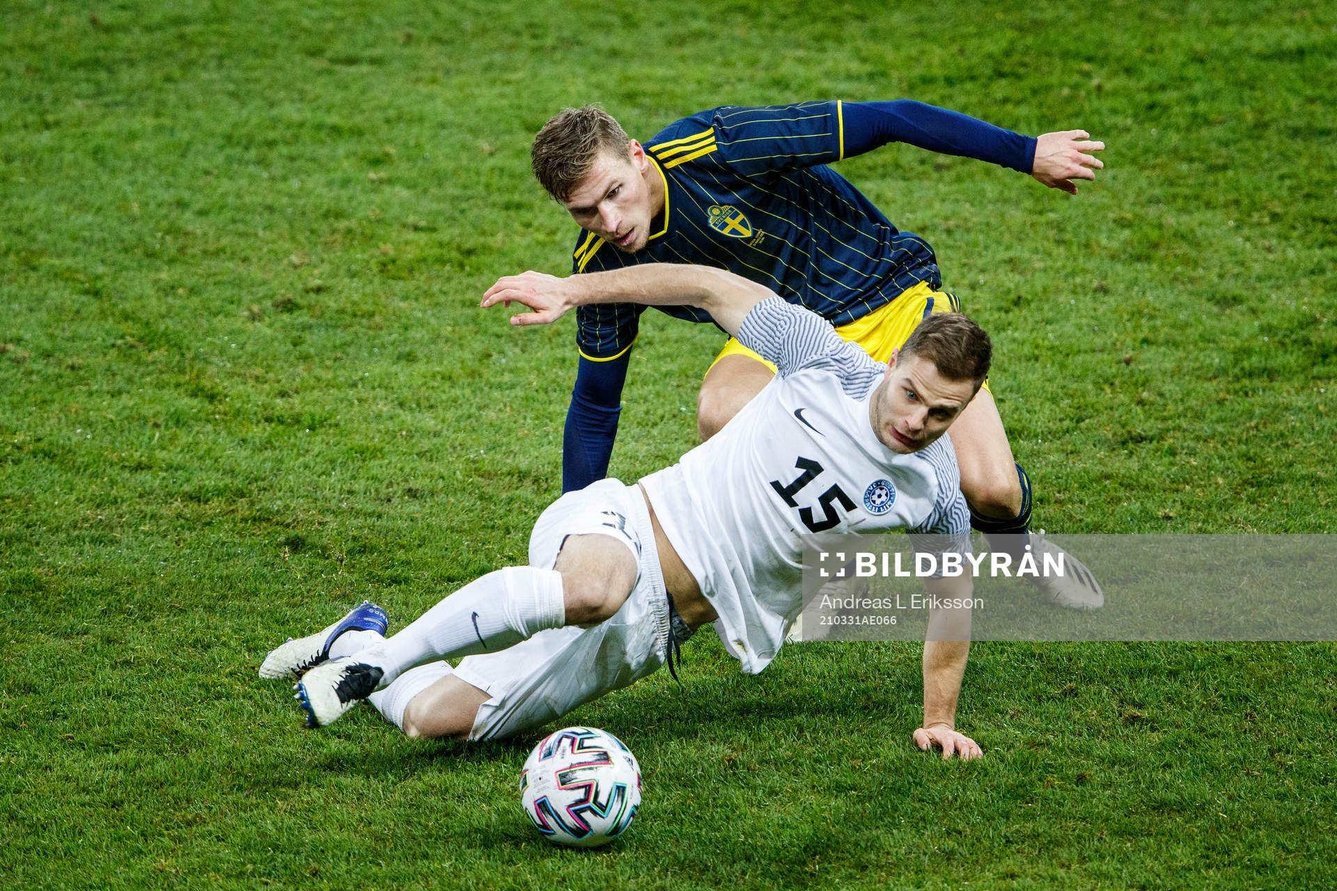 Carl Starfelt  of Sweden and Rauno Sappinen of Estonia