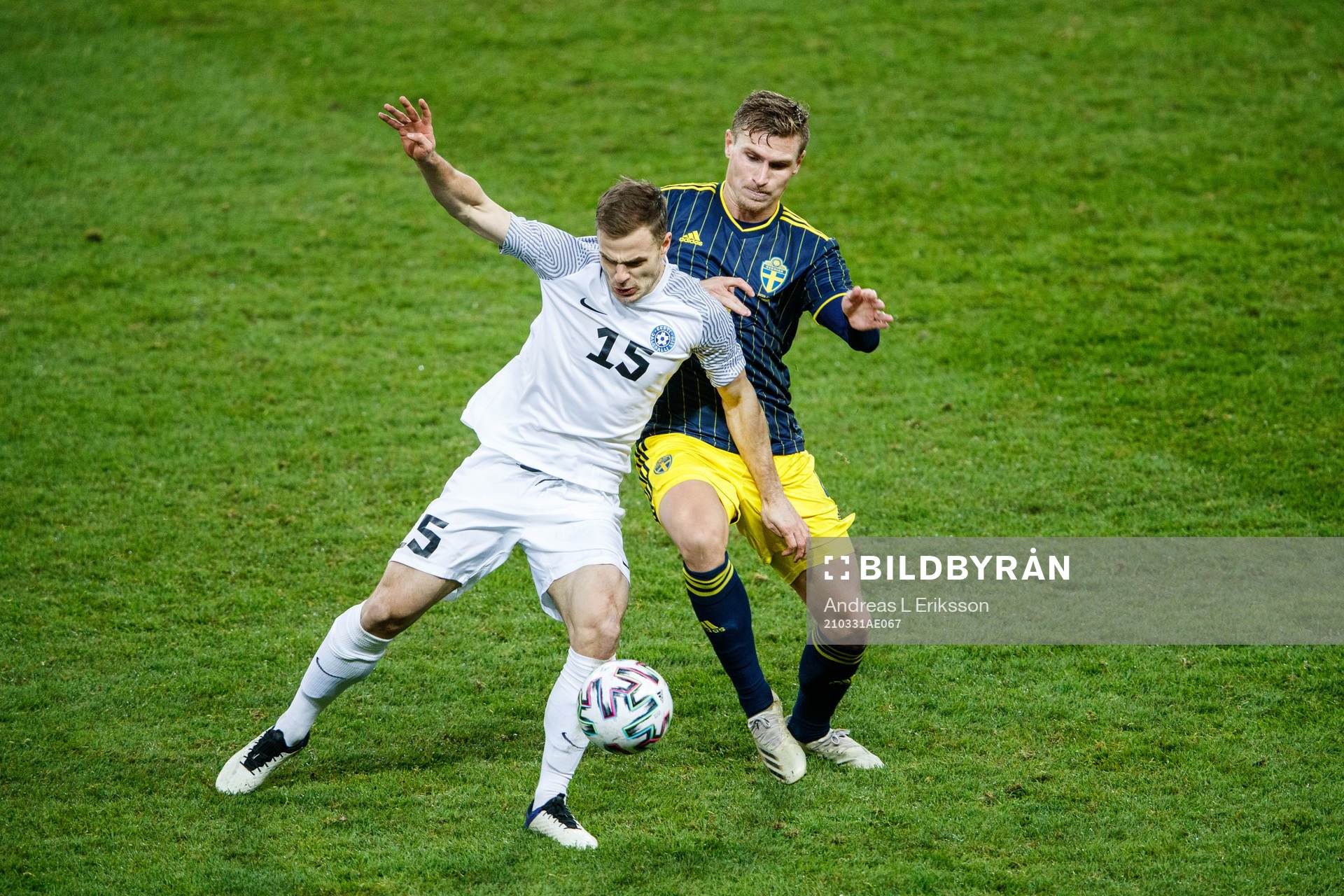 Rauno Sappinen of Estonia and Carl Starfelt  of Sweden