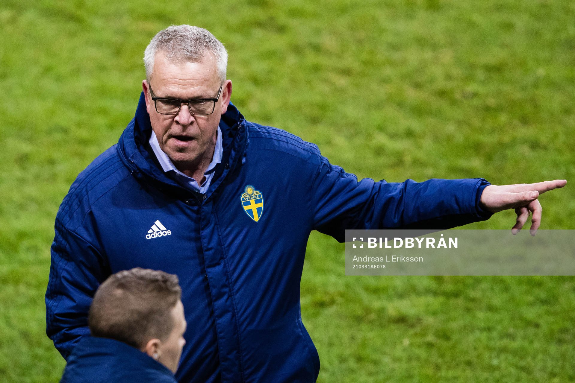 Janne Andersson, head coach of Sweden