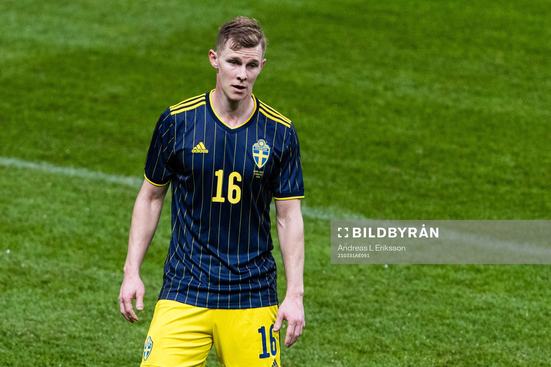 Emil Krafth of Sweden