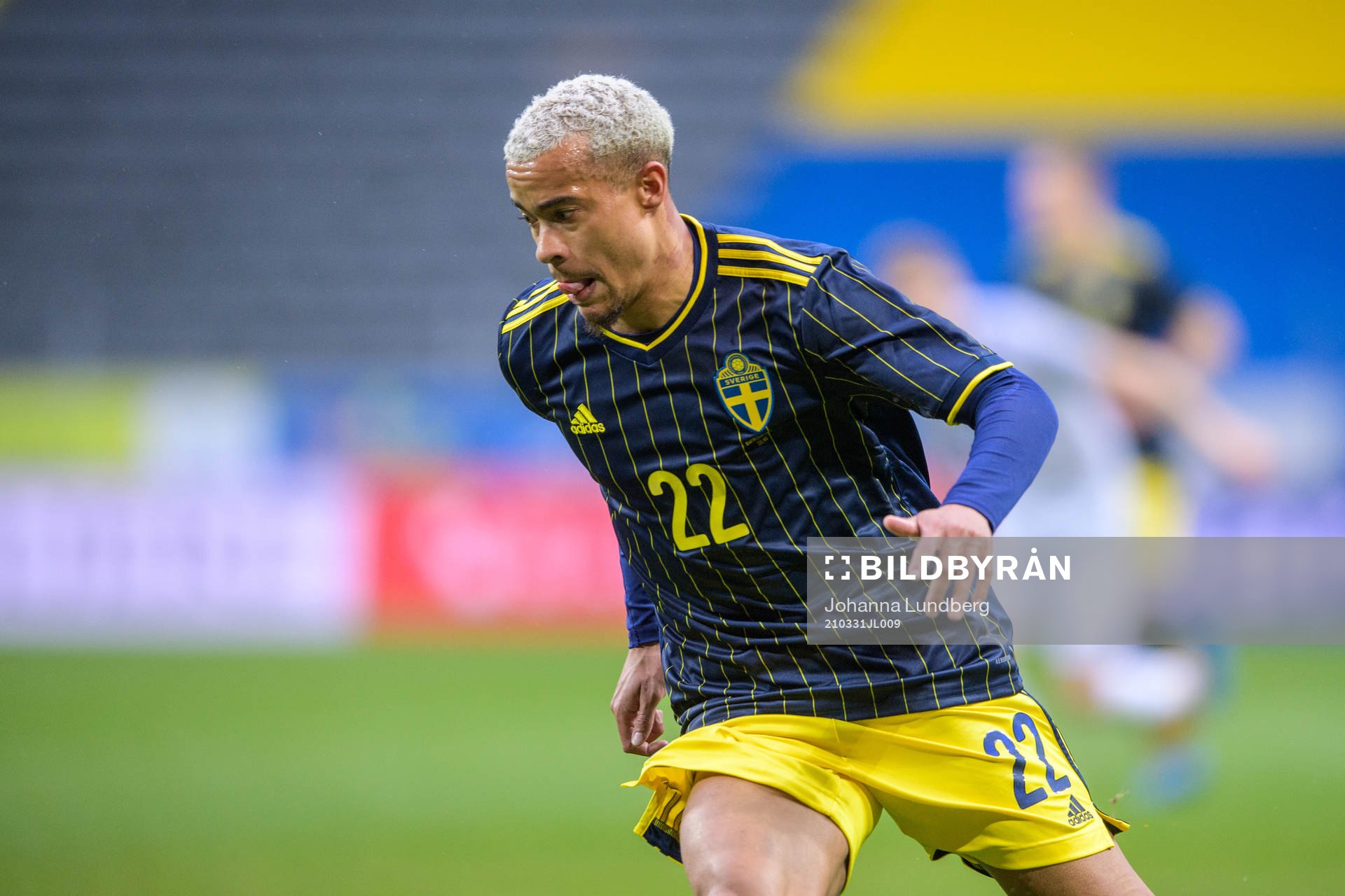 Robin Quaison of Sweden