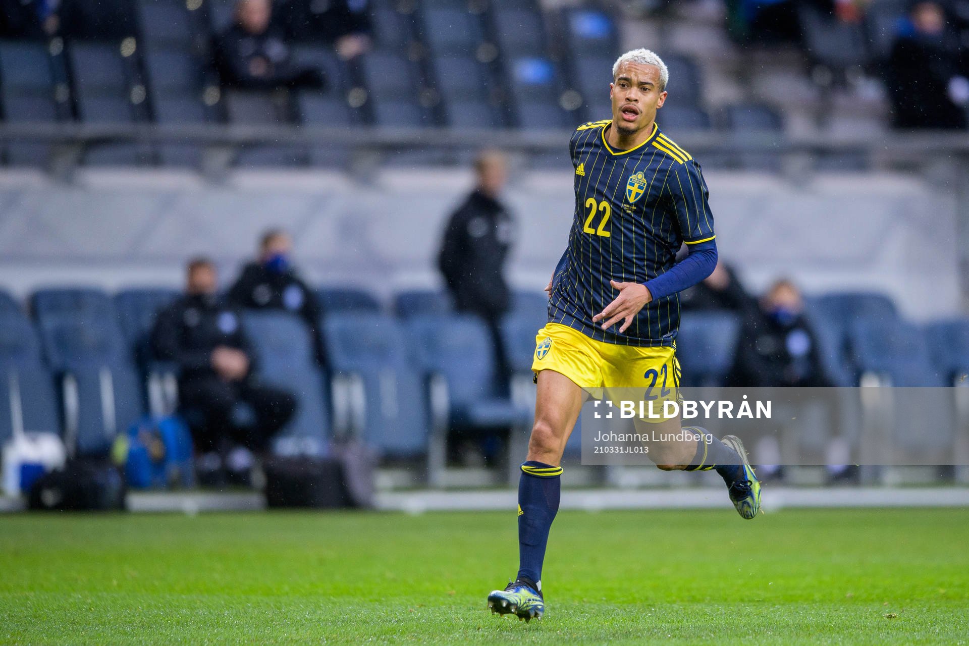 Robin Quaison of Sweden
