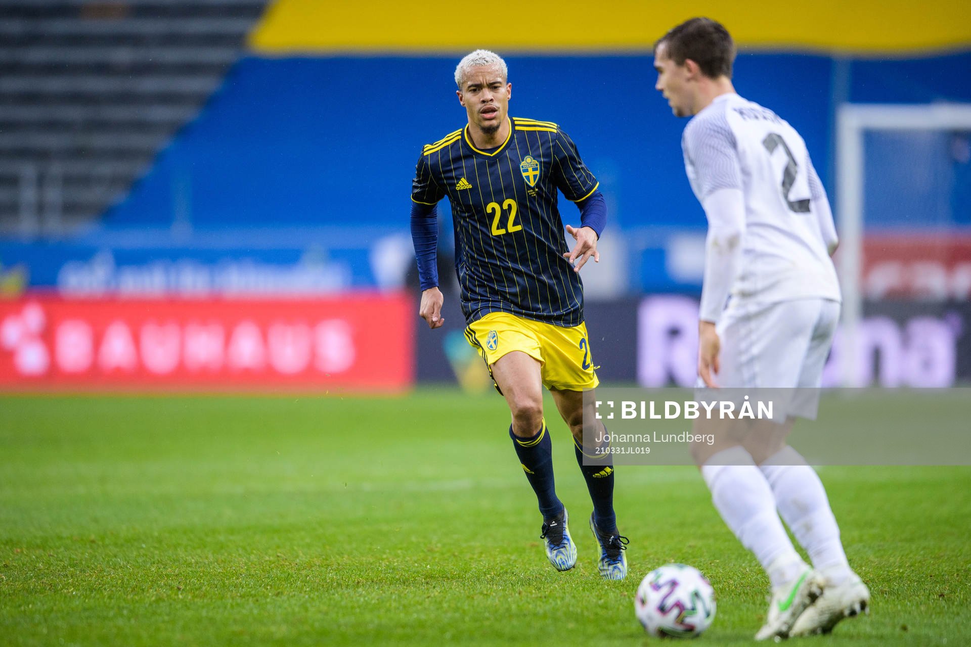Robin Quaison of Sweden
