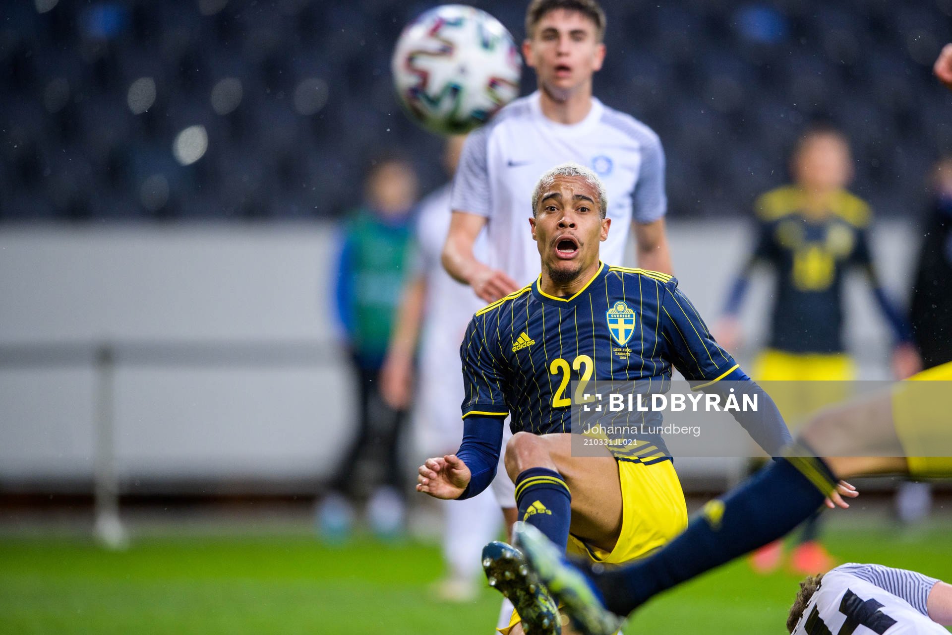 Robin Quaison of Sweden