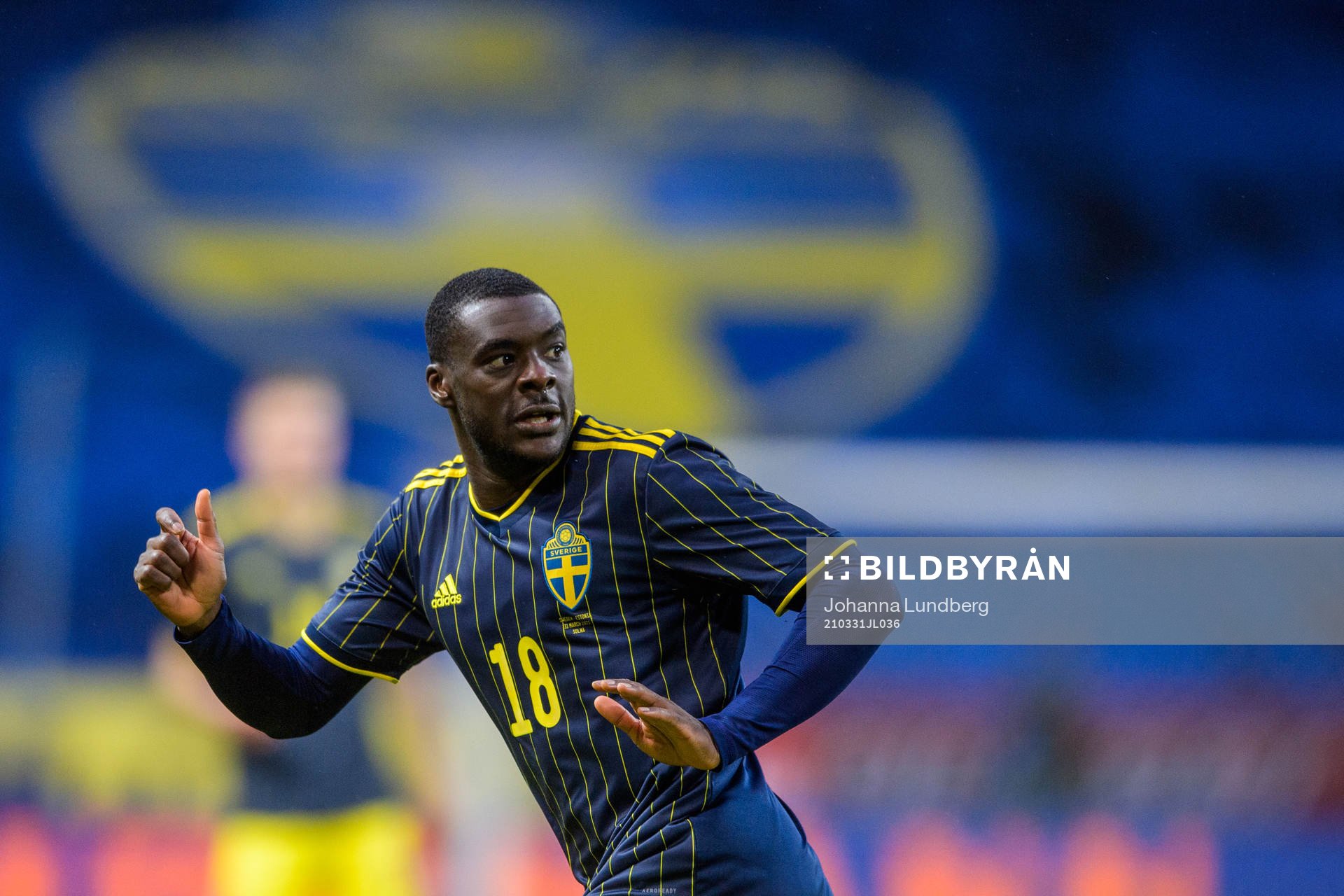 Ken Sema of Sweden