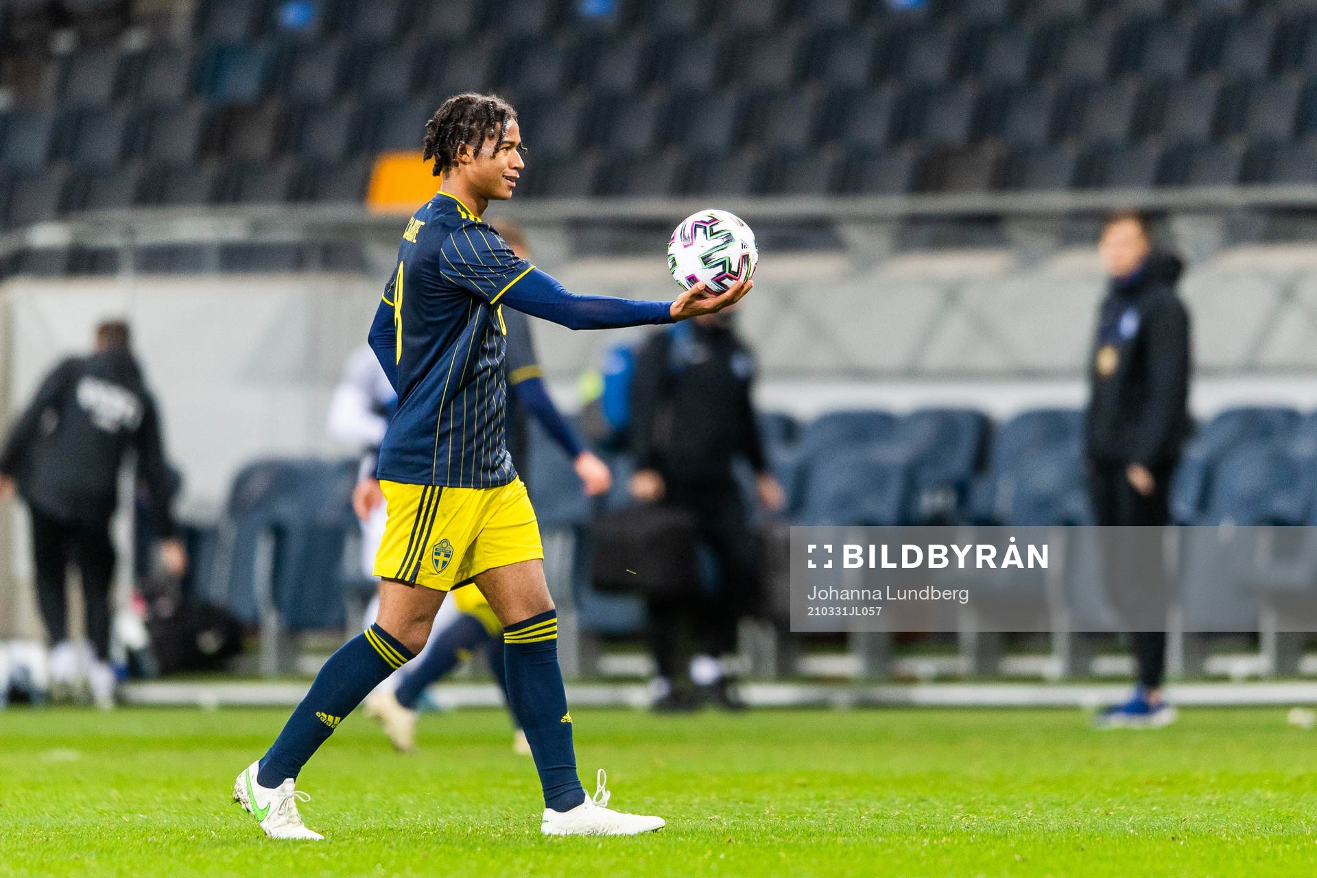 Jens-Lys Cajuste of Sweden