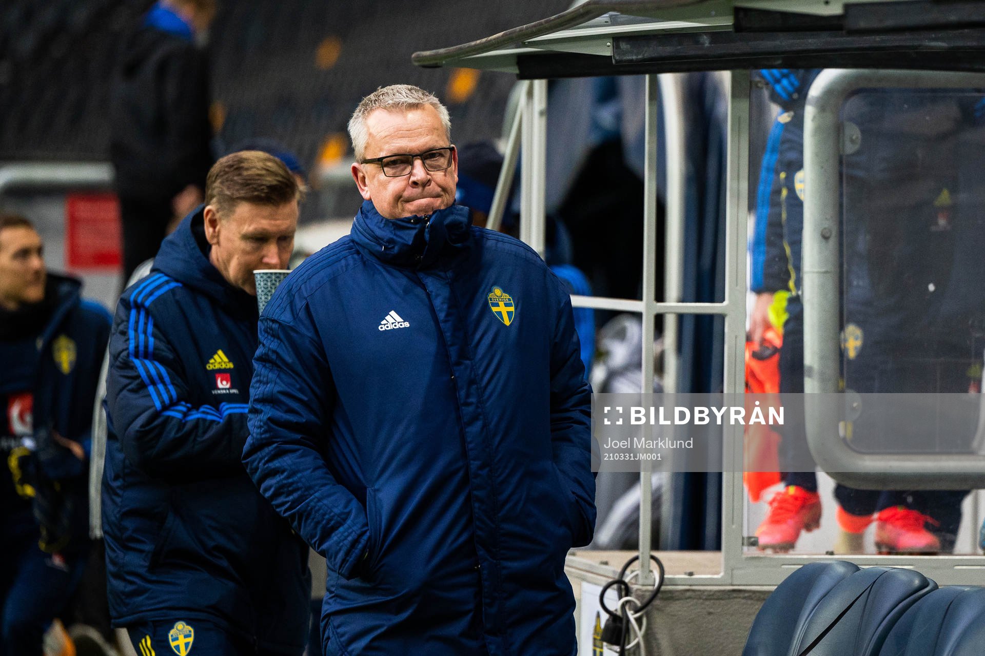 Janne Andersson, head coach of Sweden