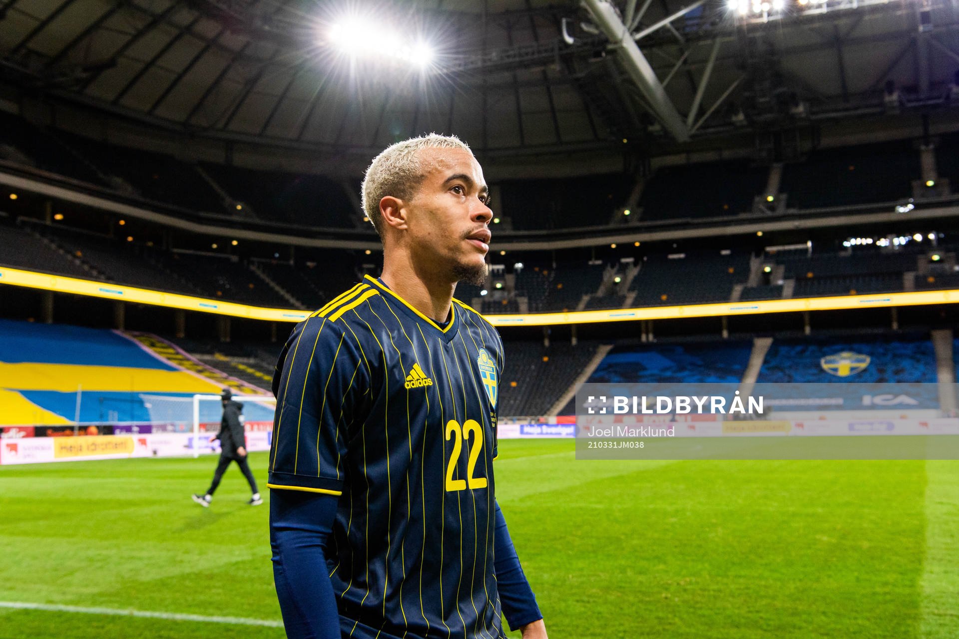 Robin Quaison of Sweden
