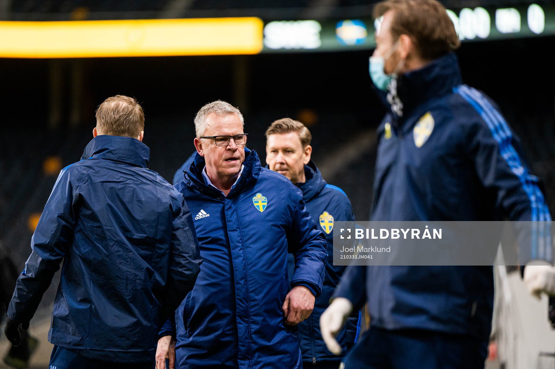 Janne Andersson, head coach of Sweden