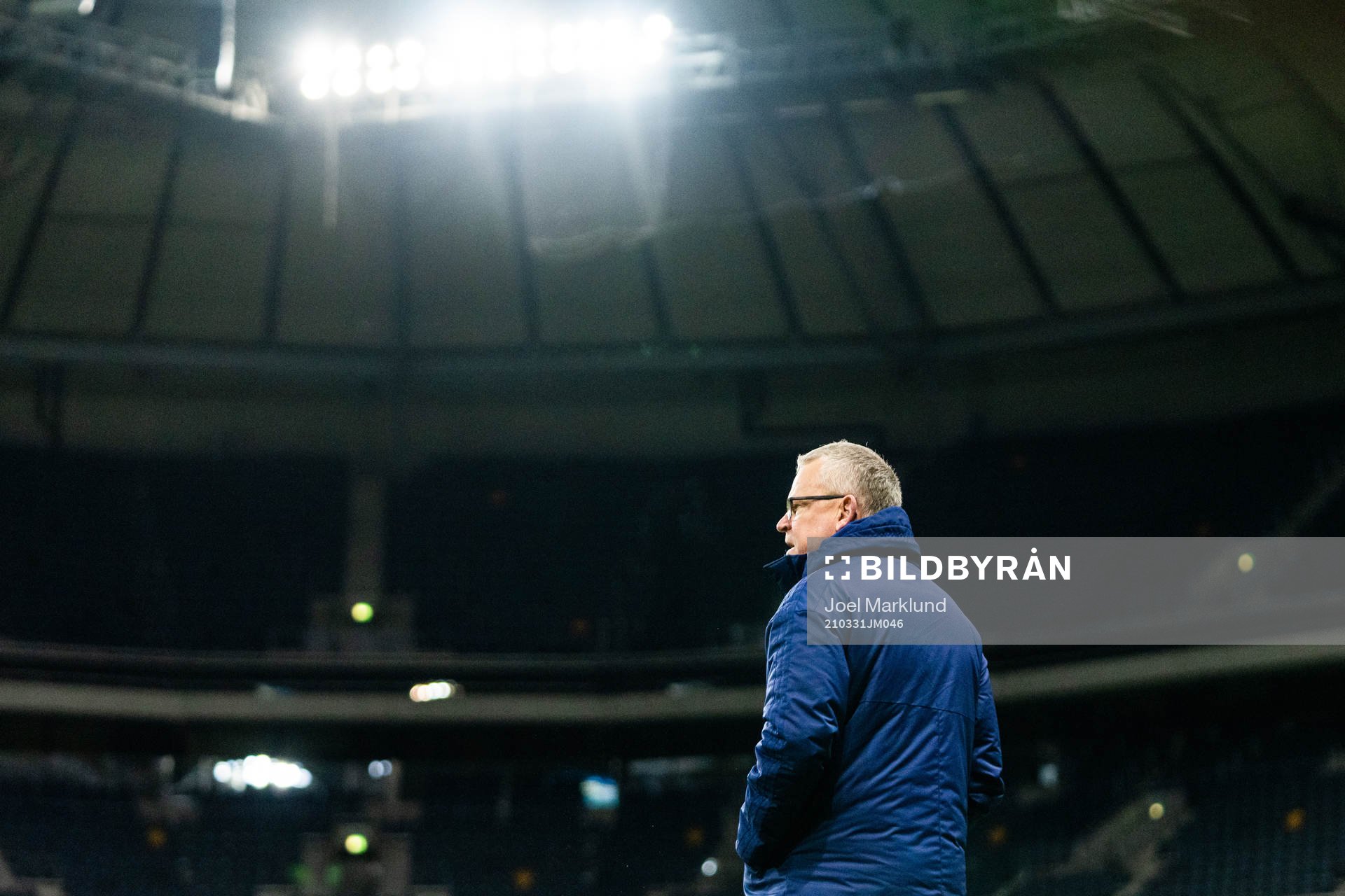 Janne Andersson, head coach of Sweden