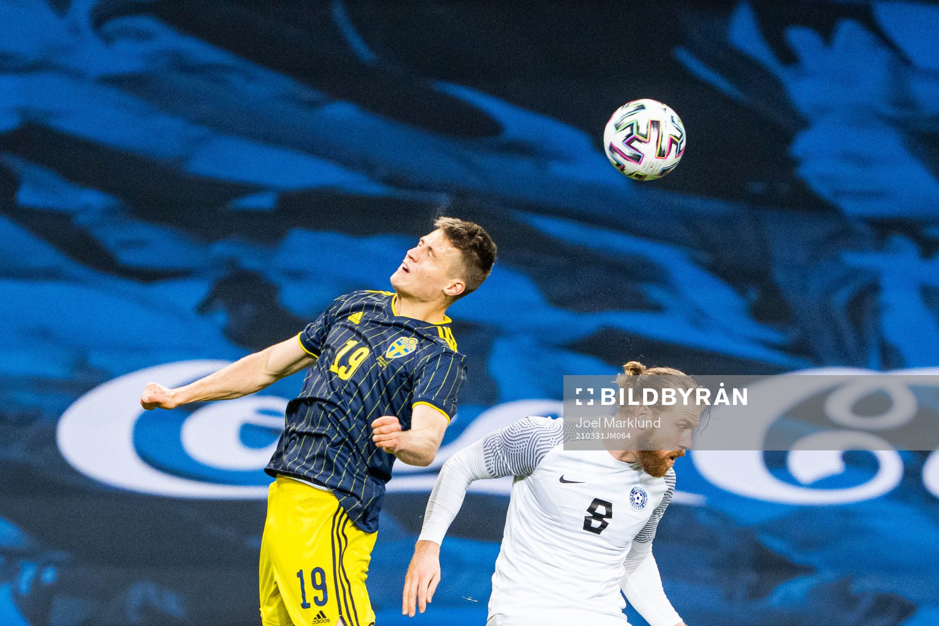 Mattias Svanberg of Sweden and Henri Anier of Estonia