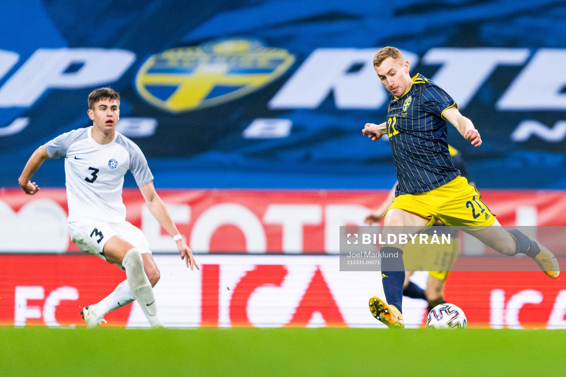 Dejan Kulusevski of Sweden