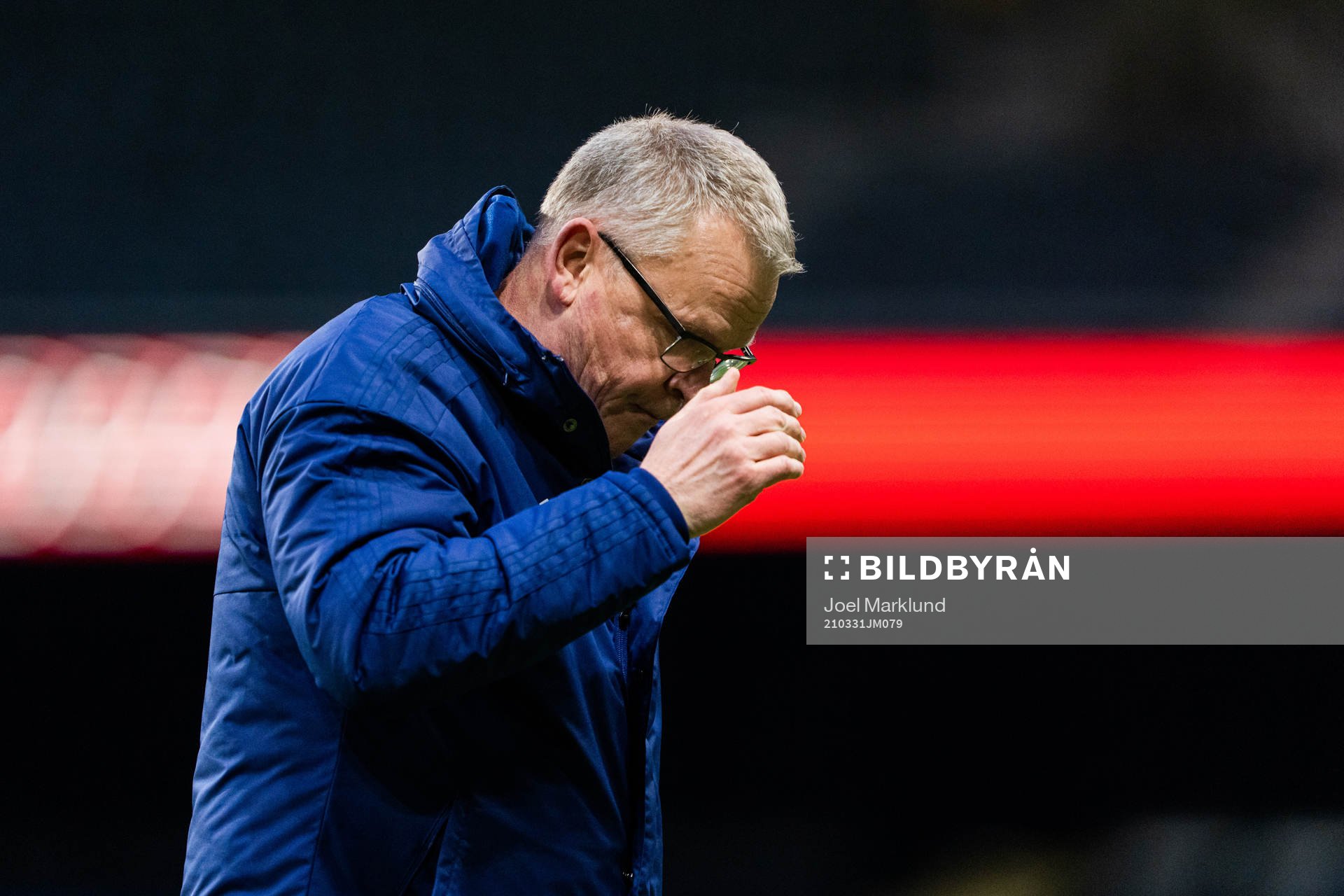 Janne Andersson, head coach of Sweden