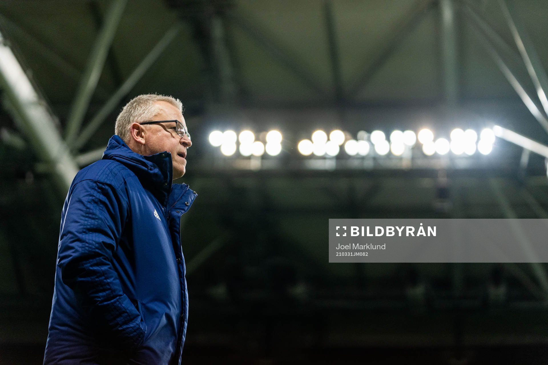 Janne Andersson, head coach of Sweden