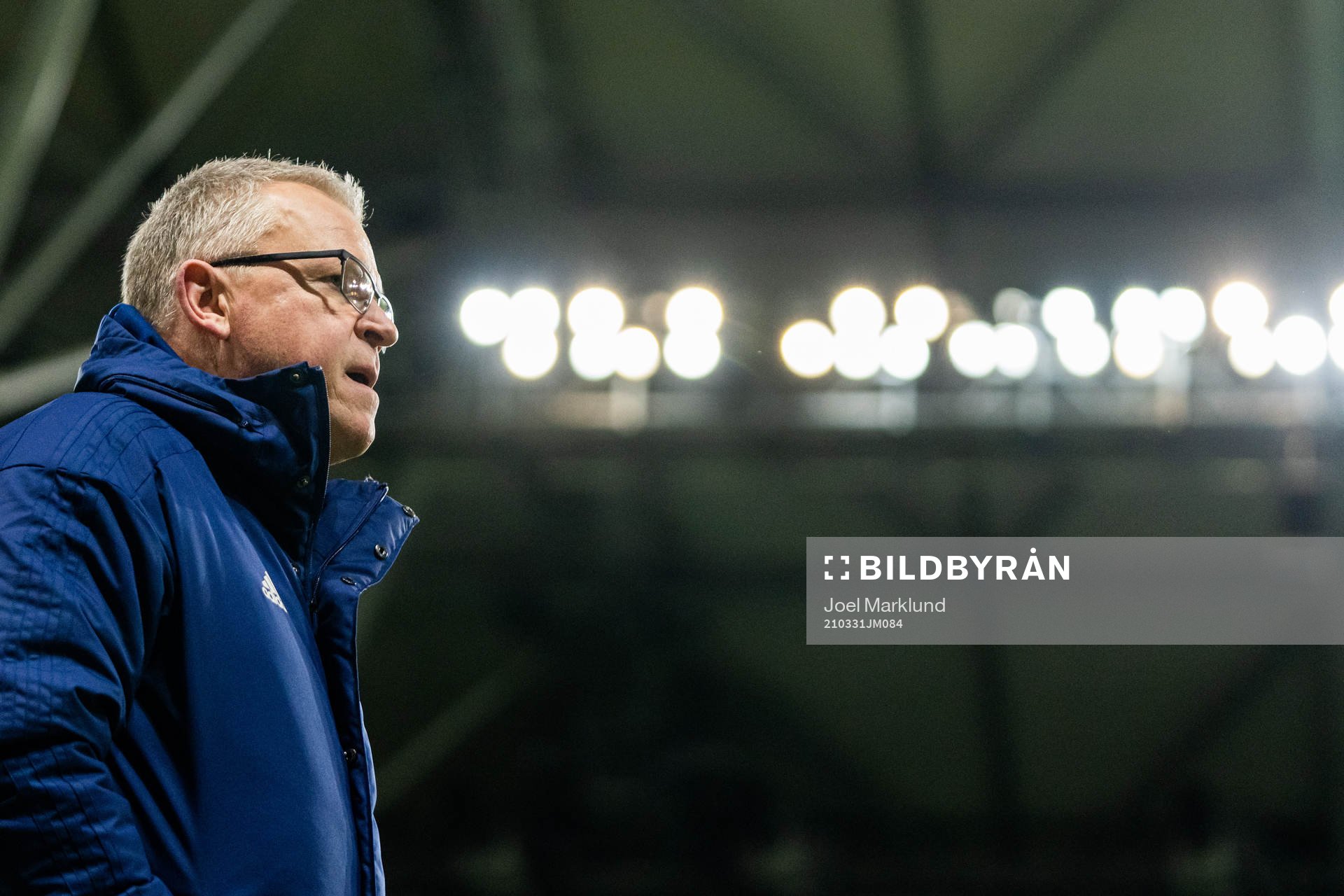 Janne Andersson, head coach of Sweden