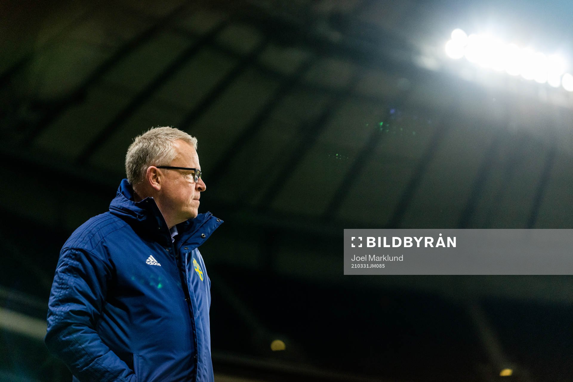 Janne Andersson, head coach of Sweden