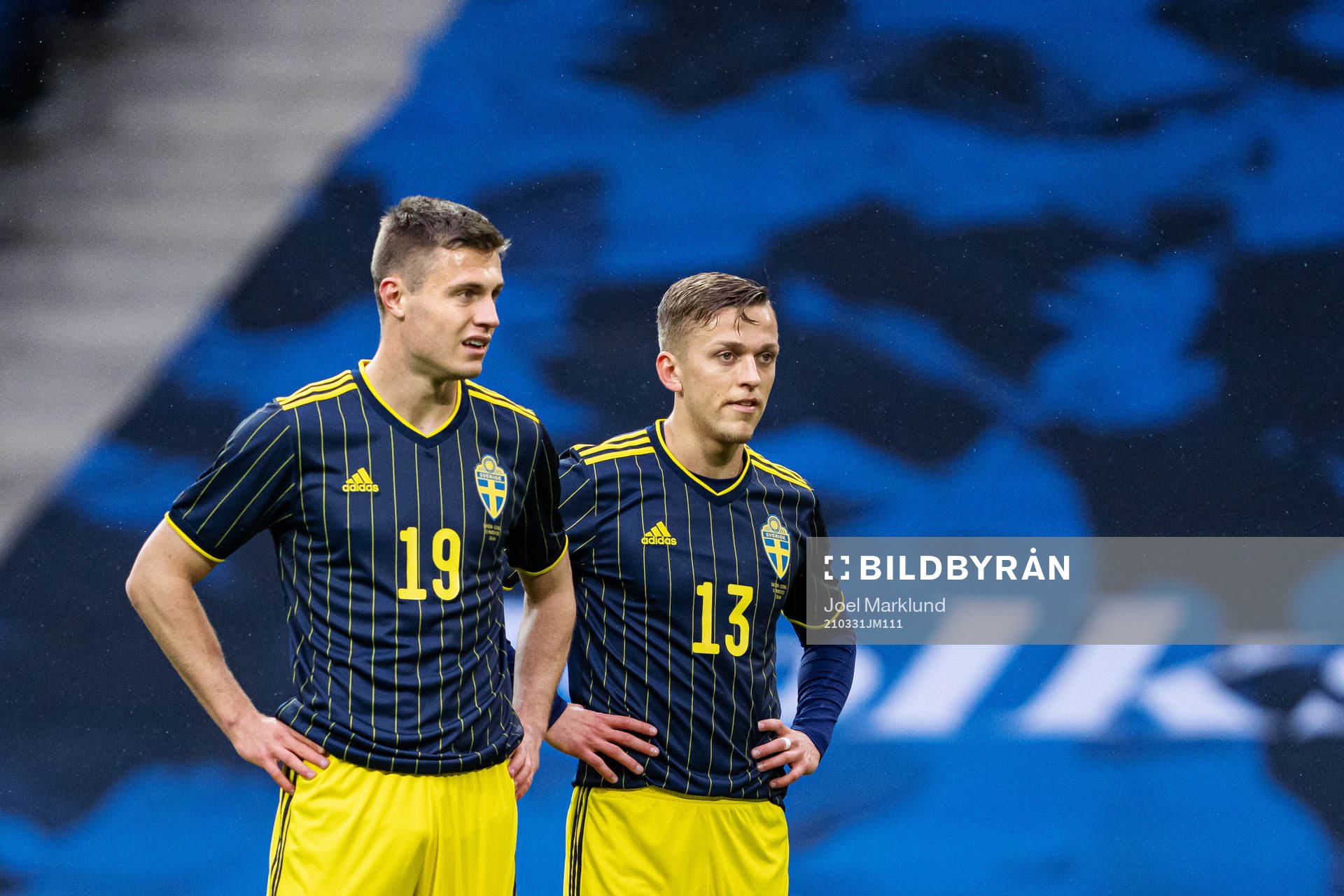 Mattias Svanberg and Jesper Karlsson of Sweden