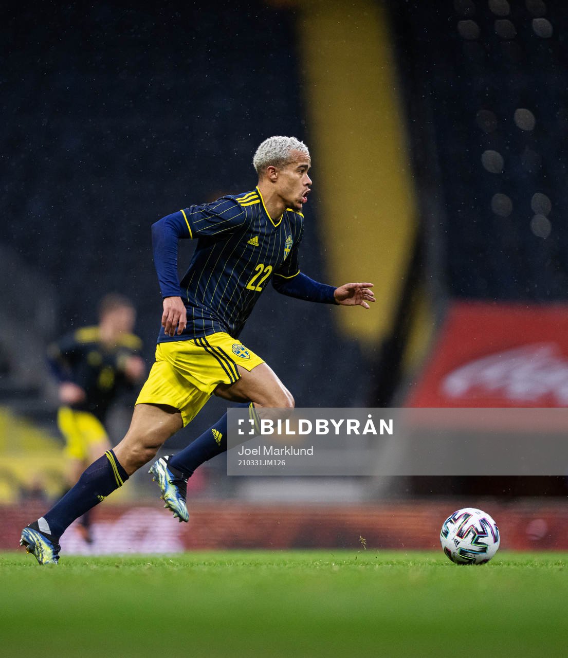Robin Quaison of Sweden