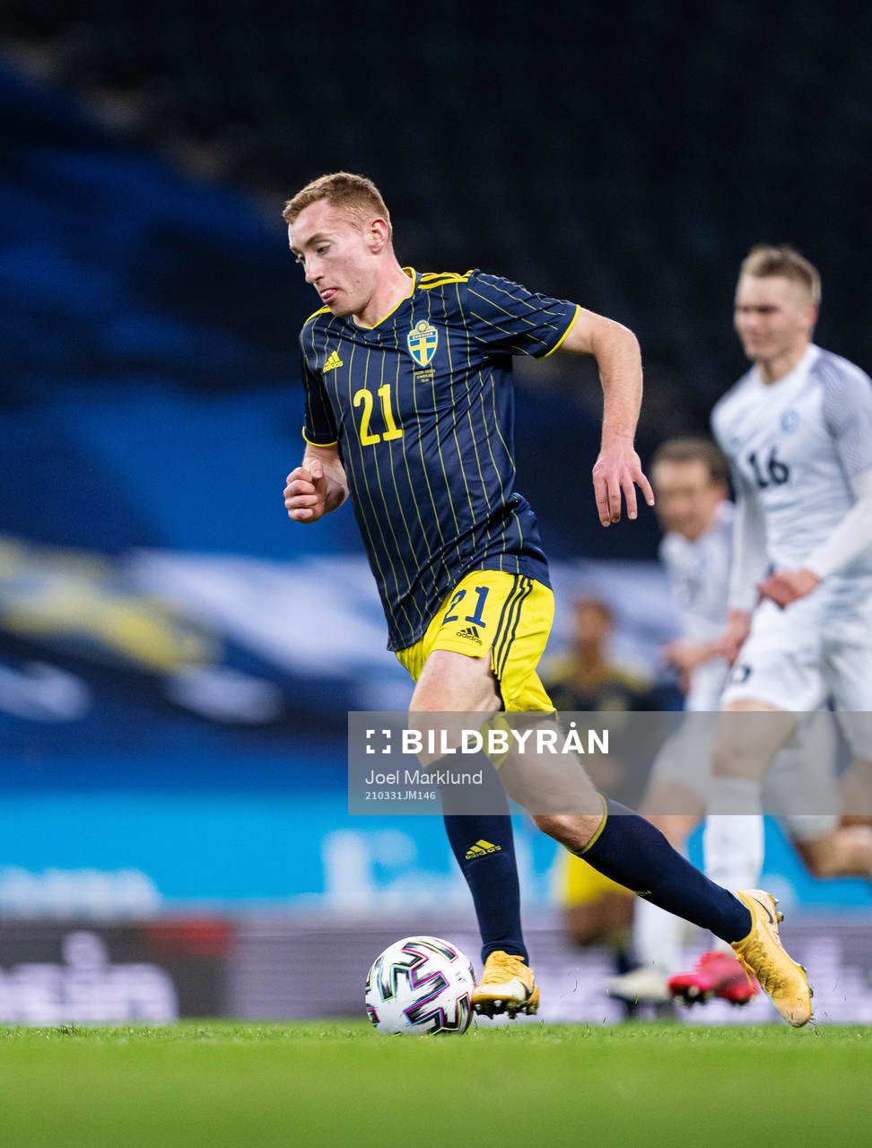 Dejan Kulusevski of Sweden