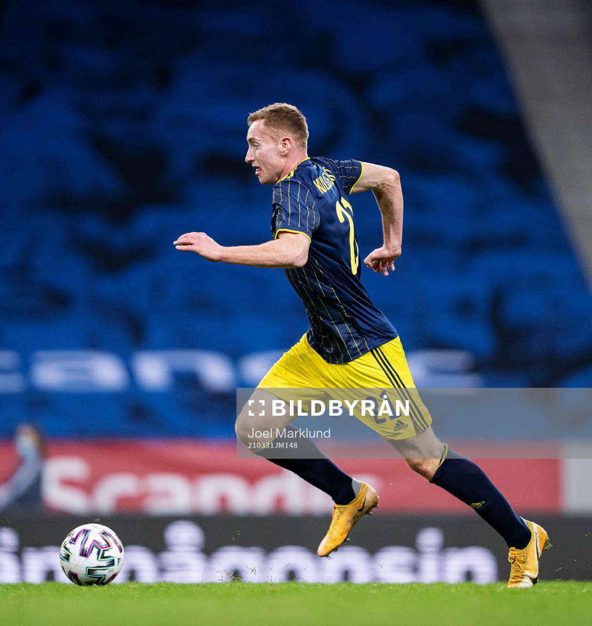 Dejan Kulusevski of Sweden