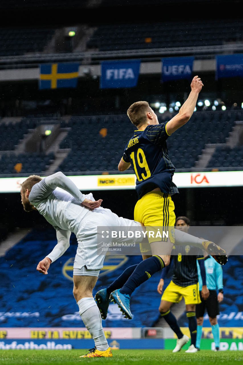 Robert Kirss of Estonia and Mattias Svanberg of Sweden