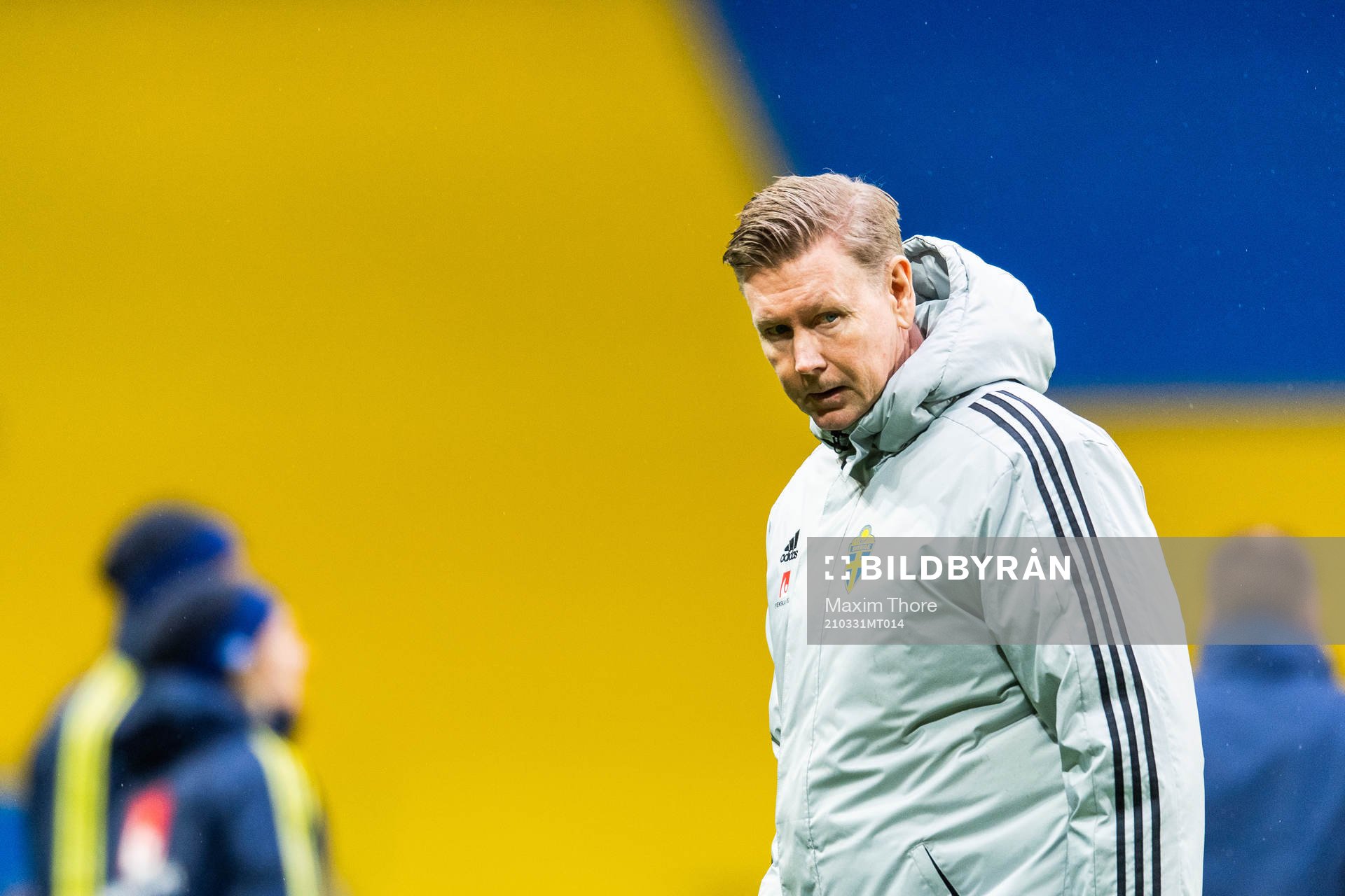 Assistant coach Peter Wettergren of Sweden