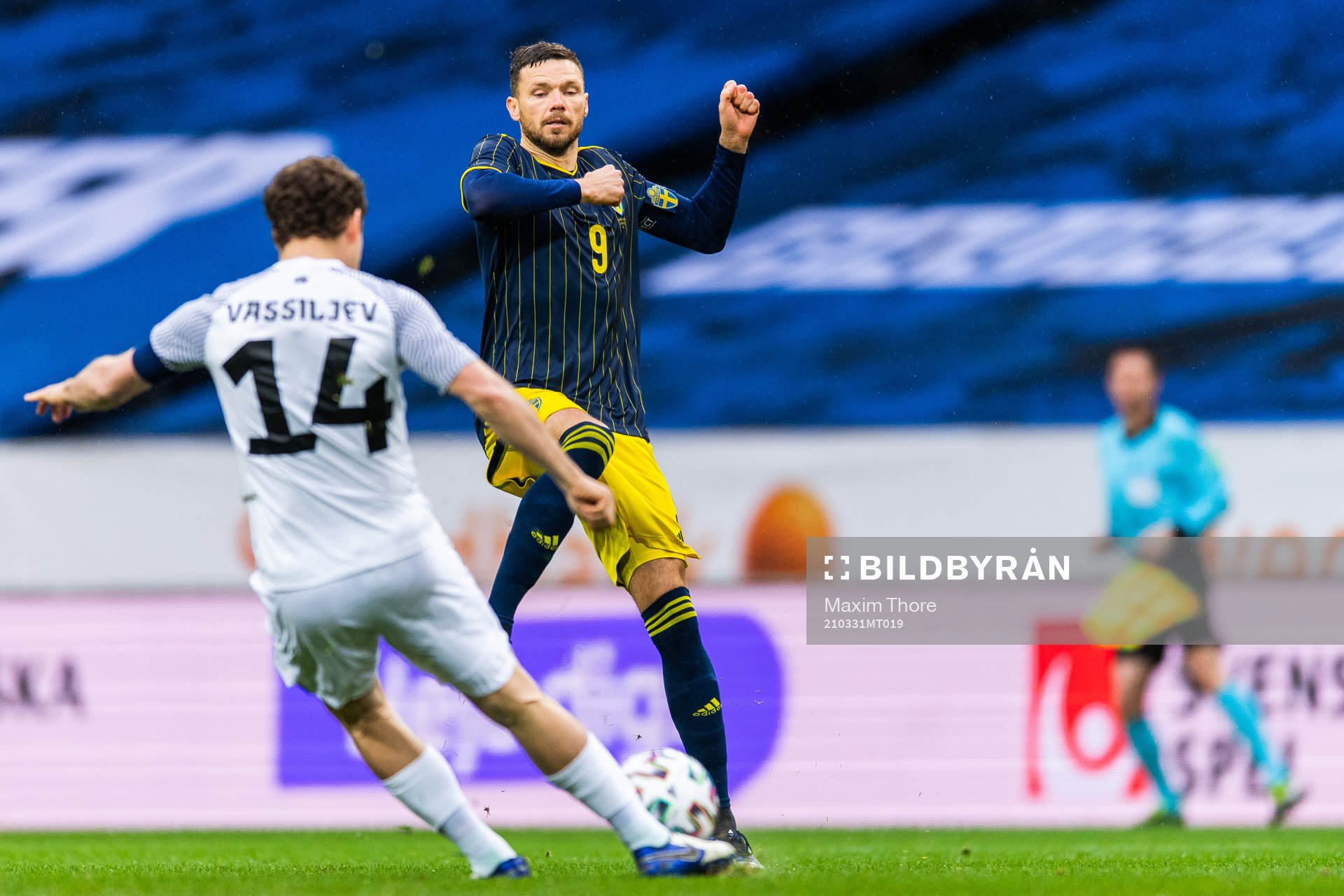 Marcus Berg of Sweden