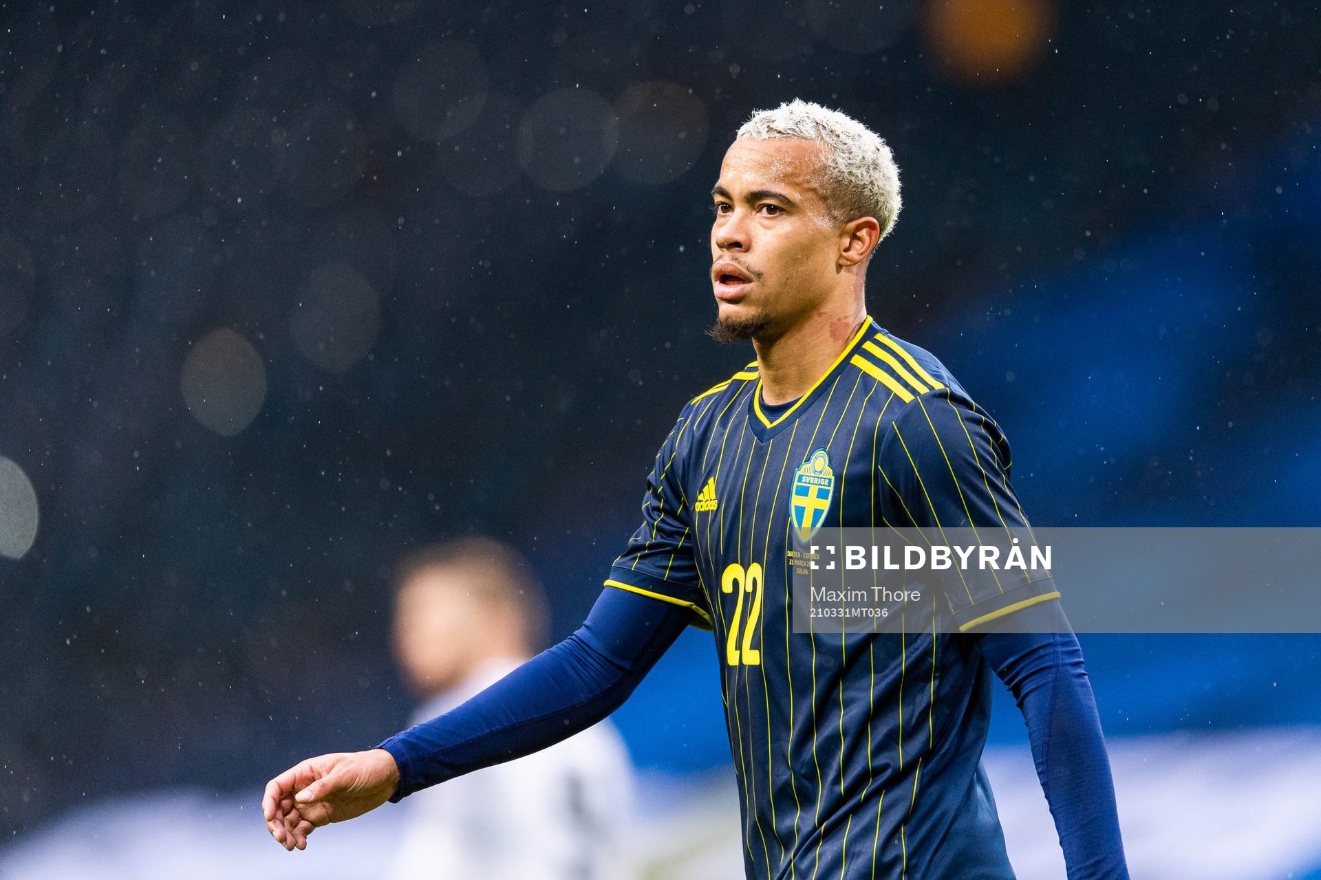 Robin Quaison of Sweden
