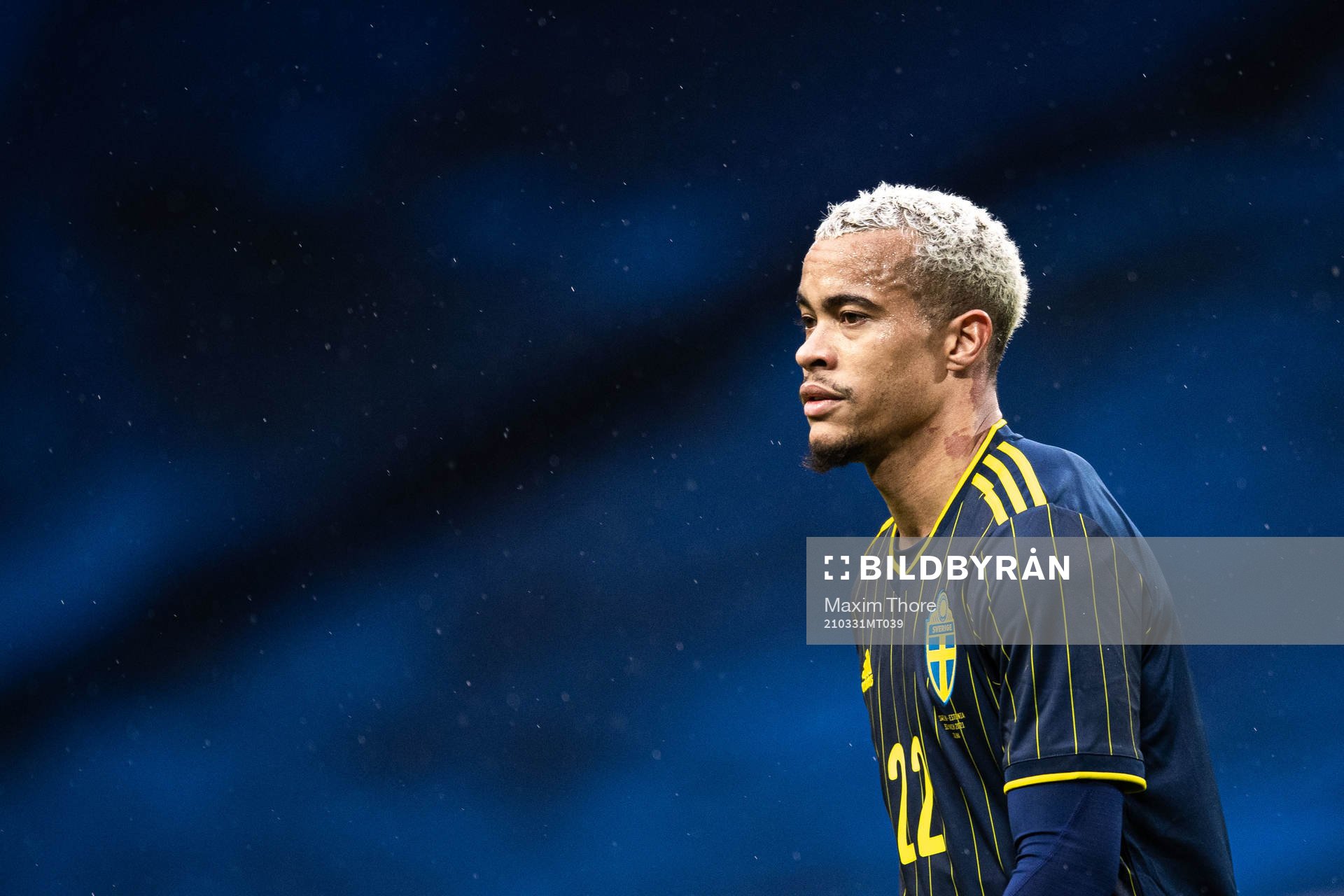Robin Quaison of Sweden