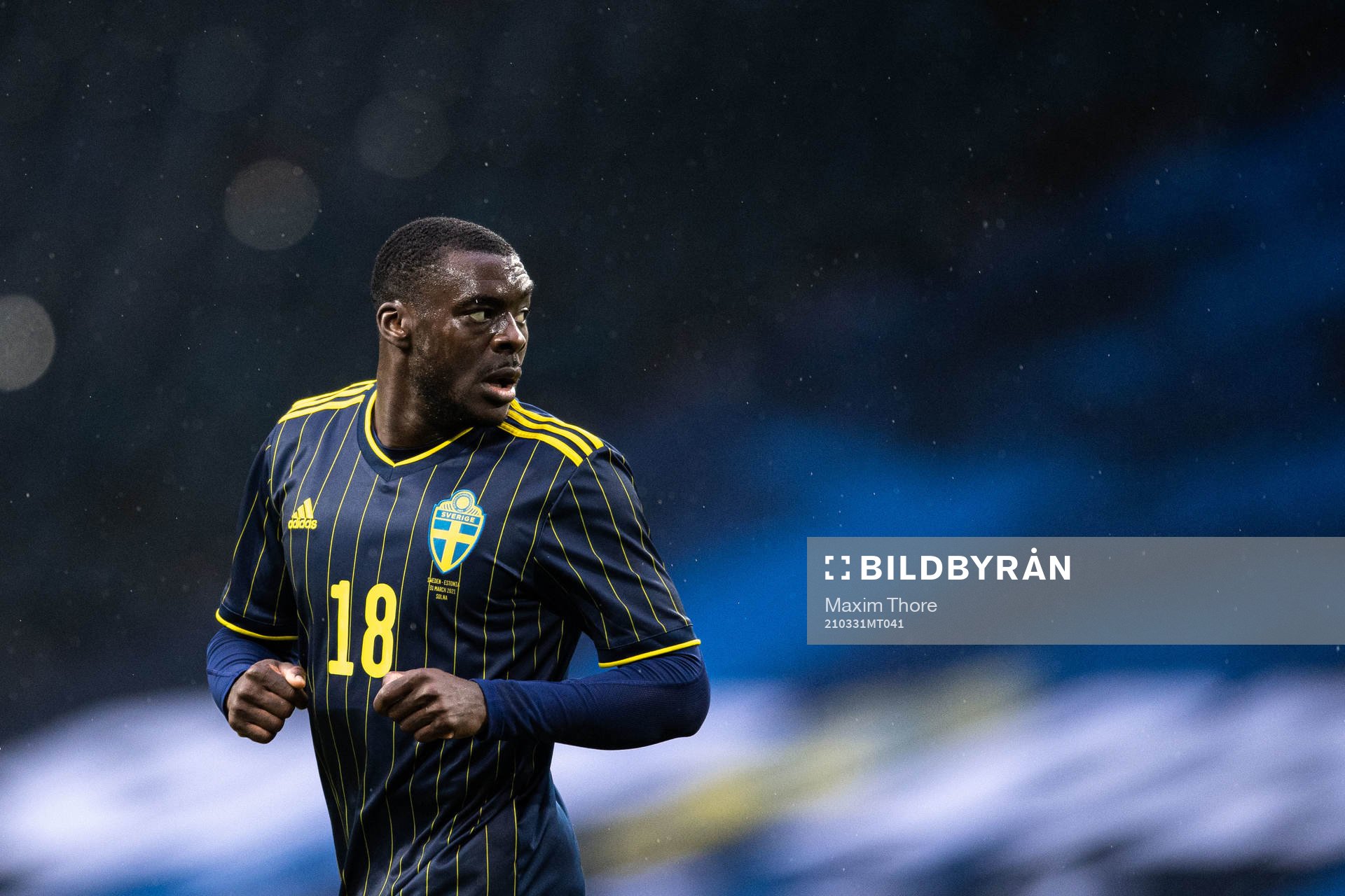 Ken Sema of Sweden