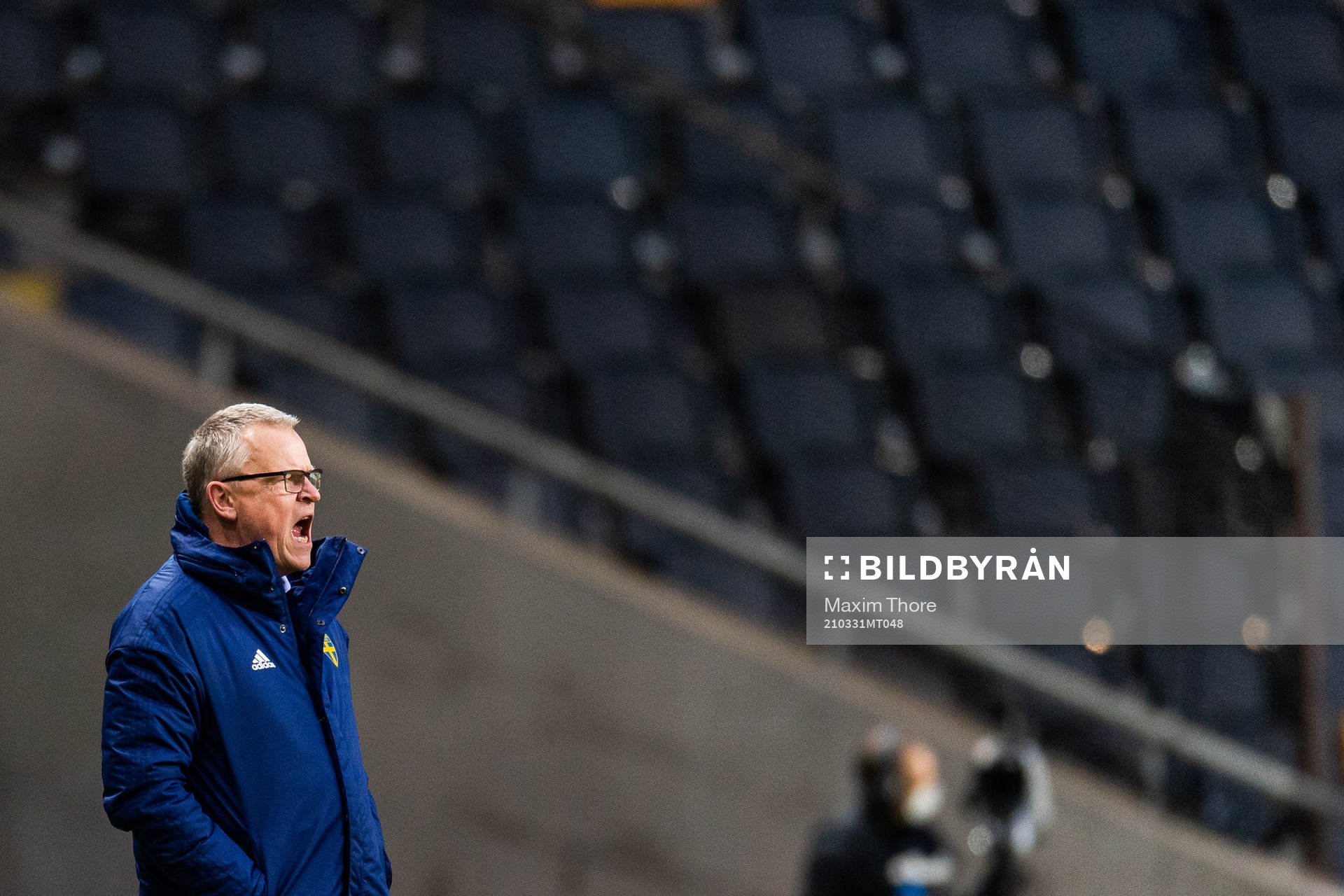 Janne Andersson, head coach of Sweden