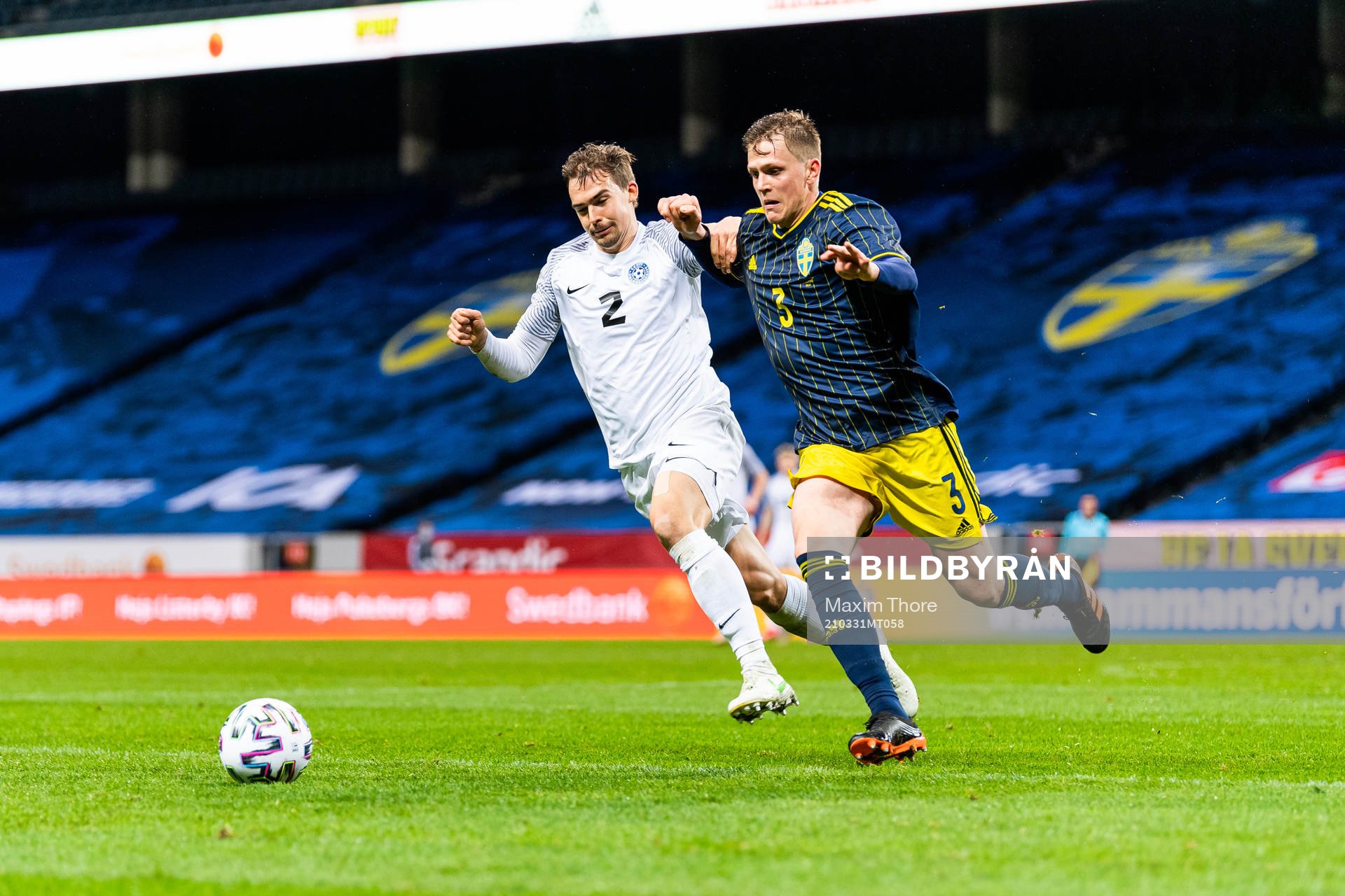 Mårten Kuusk of Estonia and Joakim Nilsson of Sweden