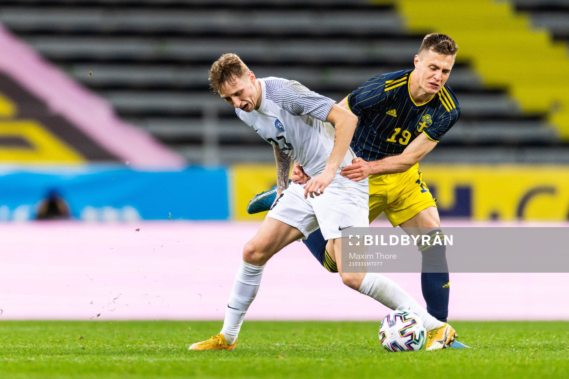 Bogdan Vastsuk of Estonia and Mattias Svanberg of Sweden