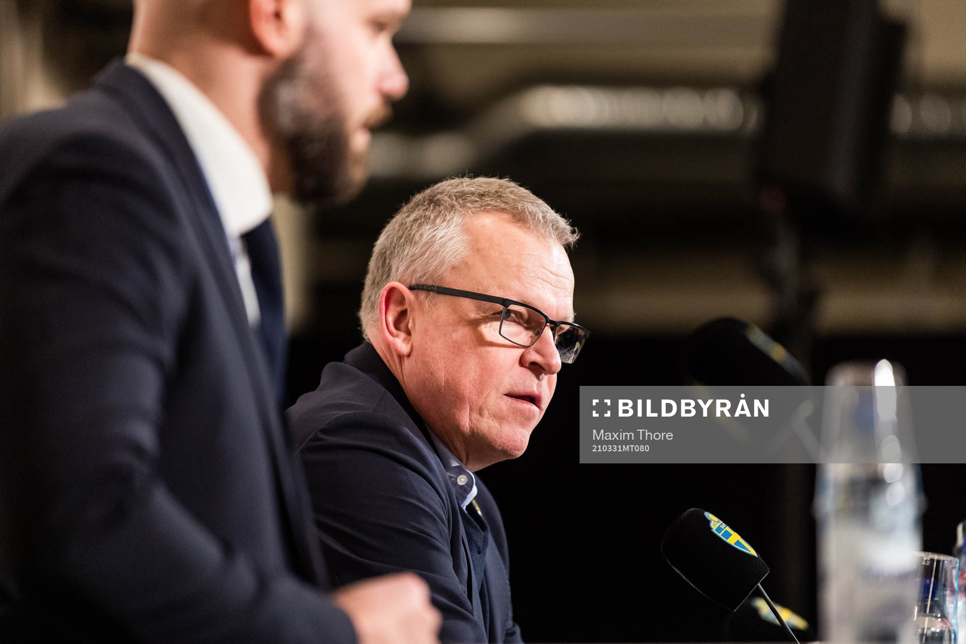 Janne Andersson, head coach of Sweden