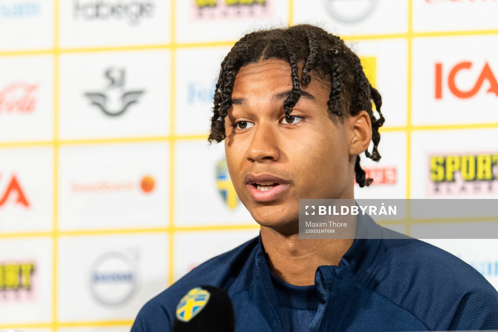 Jens-Lys Cajuste of Sweden