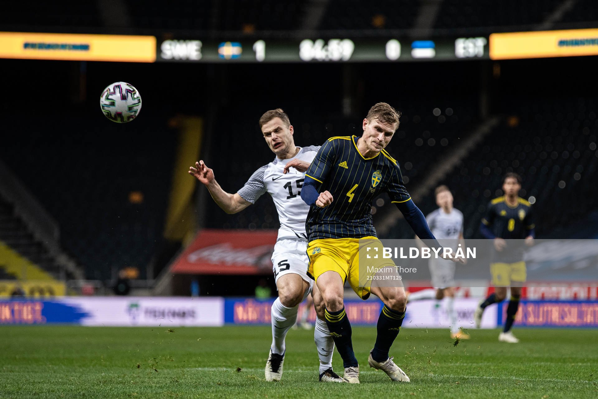 Rauno Sappinen of Estonia and Carl Starfelt of Sweden