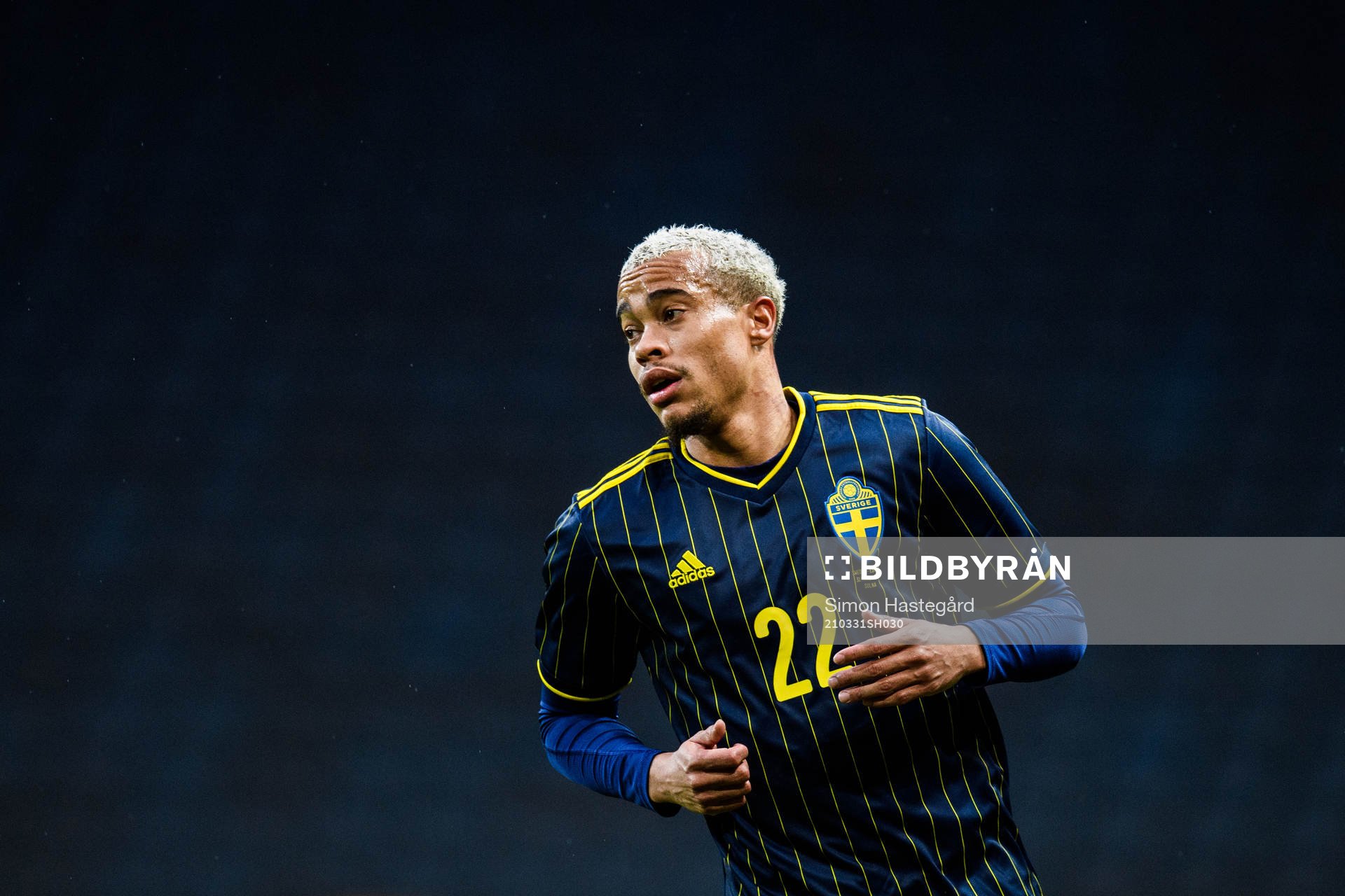 Robin Quaison of Sweden