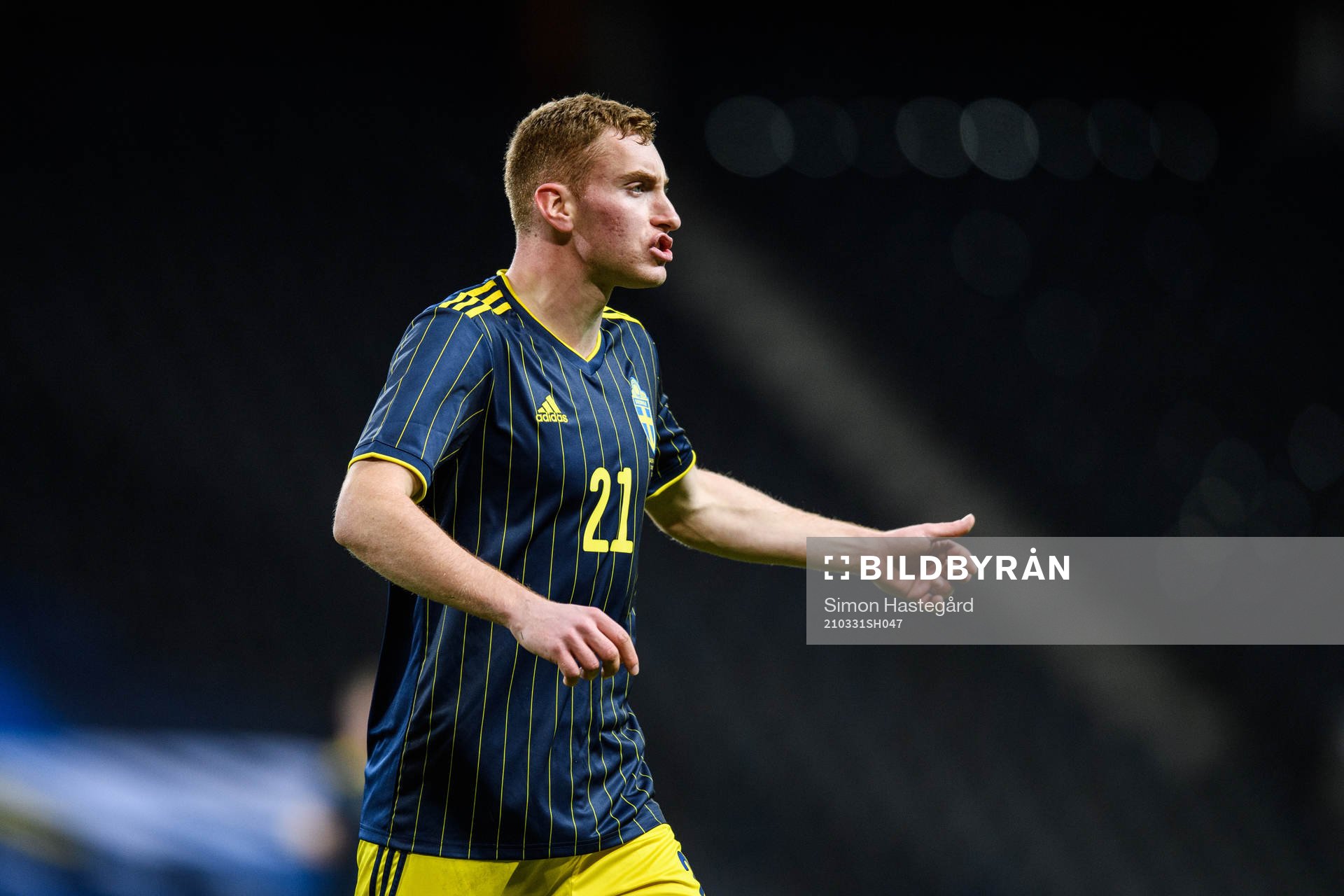 Dejan Kulusevski of Sweden